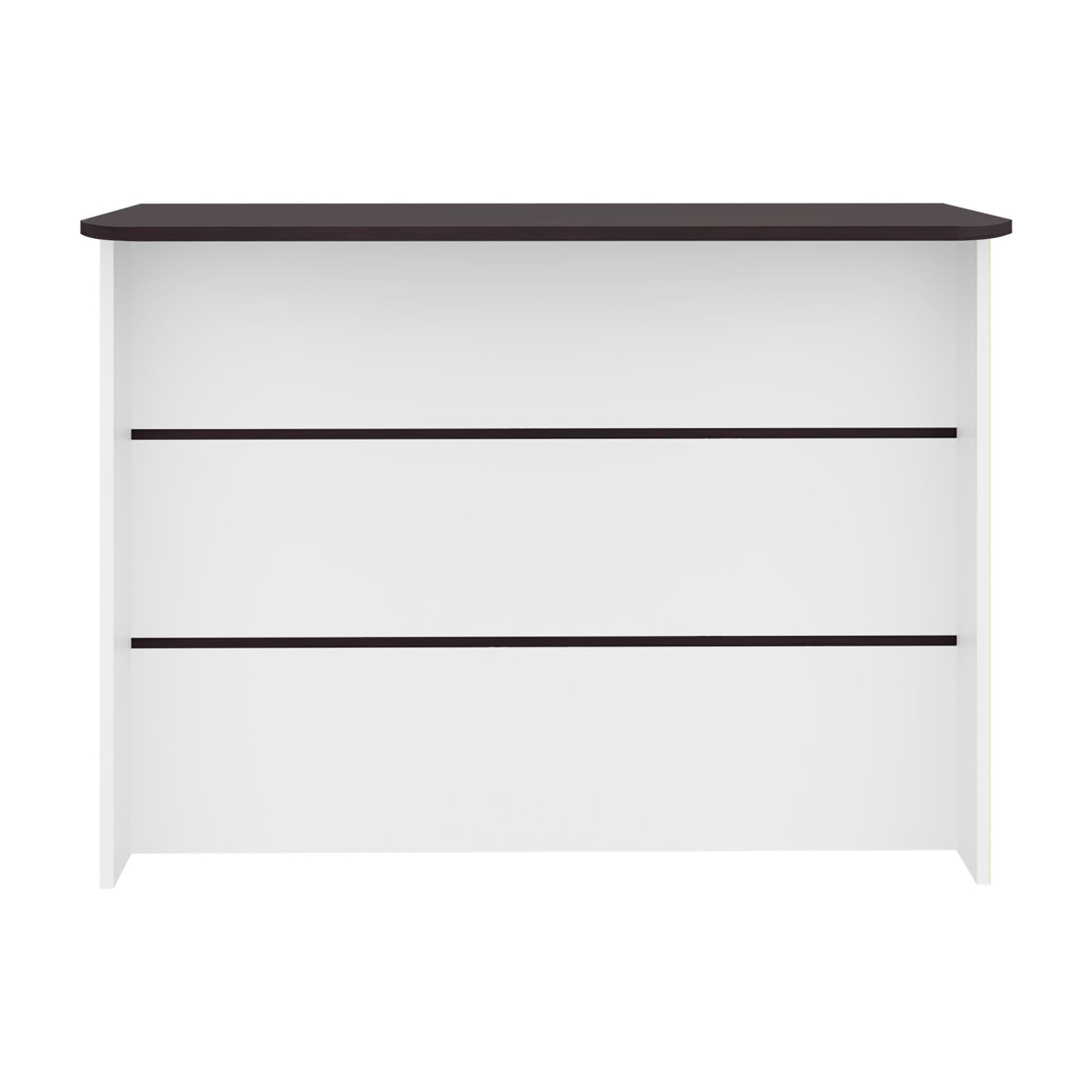 Barra Auxiliar Fendi 90X120X60 Rta Blanco Wengue Zf