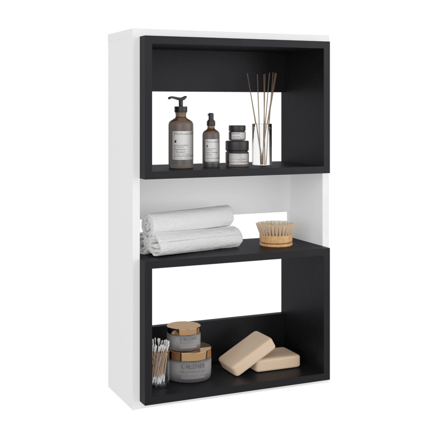 Ahorrador De Espacio Flotante Eco 75X45X18 Rta Blanco Wengue