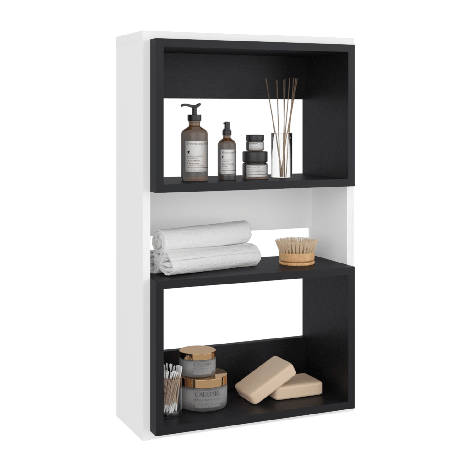 Ahorrador De Espacio Flotante Eco 75X45X18 Rta Blanco Wengue
