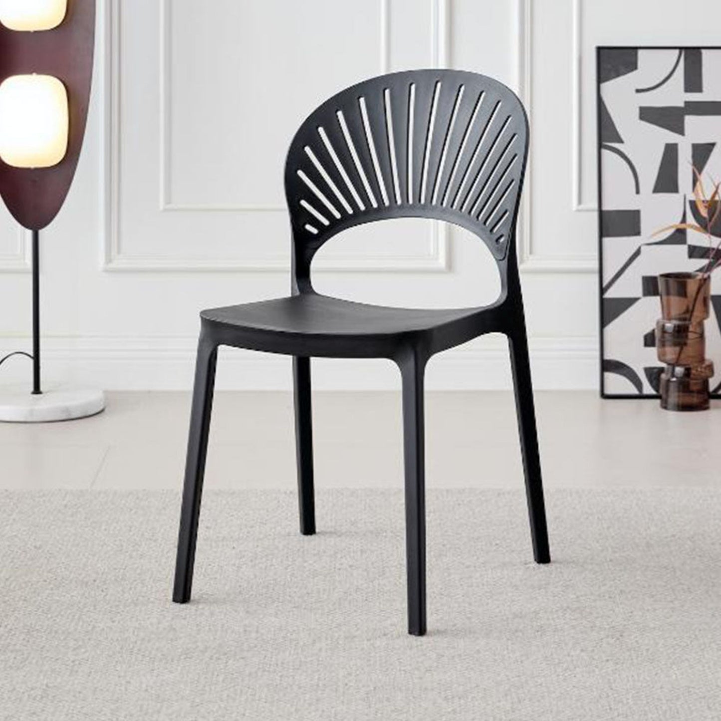 Silla Paraiso 82X48X58 Rta Negro