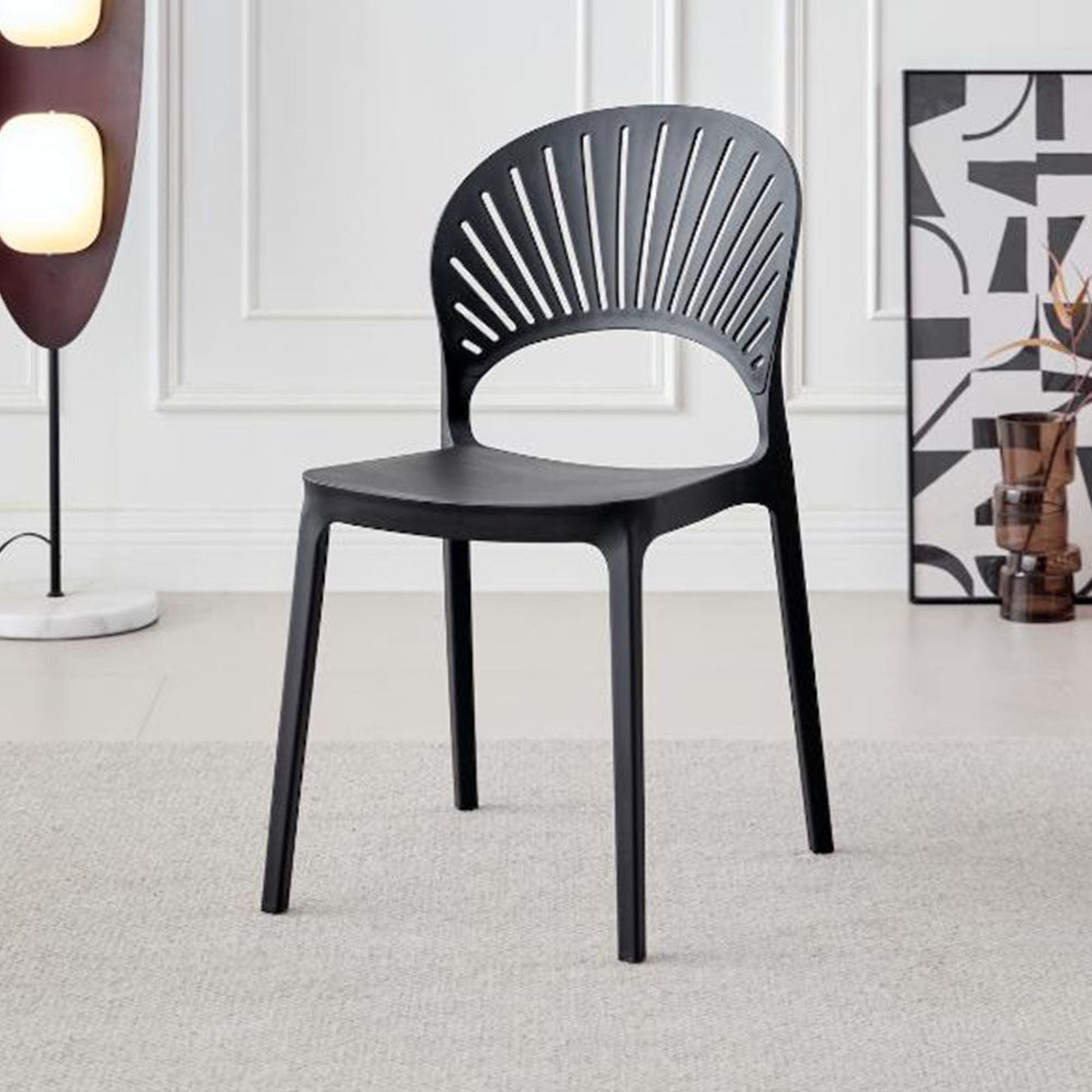 Silla Paraiso 82X48X58 Rta Negro