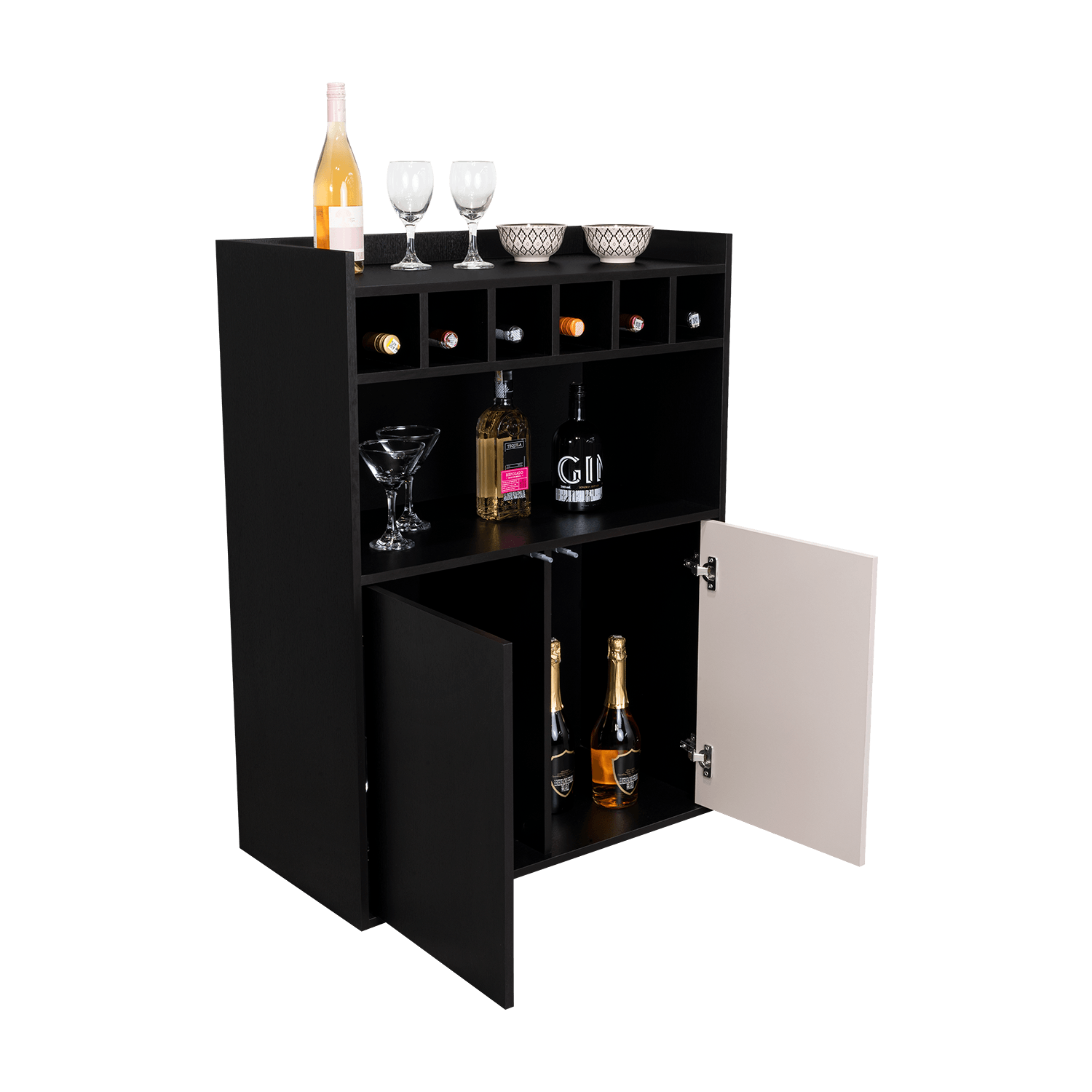Bar Cuera 106X78X40 Rta Capri Wengue