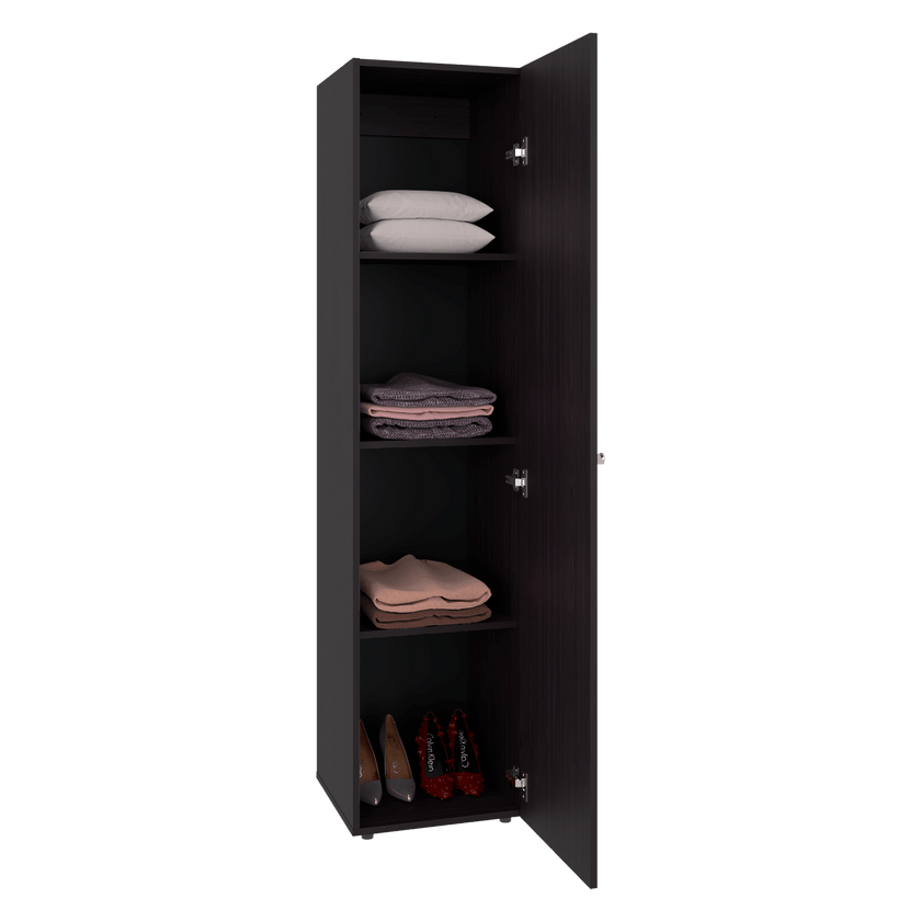 Closet Con Espejo Home Dreams 170X40X40 Rta Kronos Wengue Zf