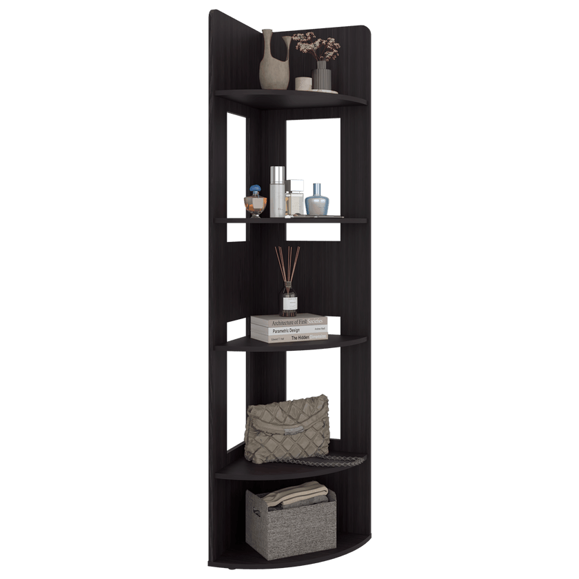 Estante Esquinero Home Dreams 170X40X40 Rta Wengue Zf