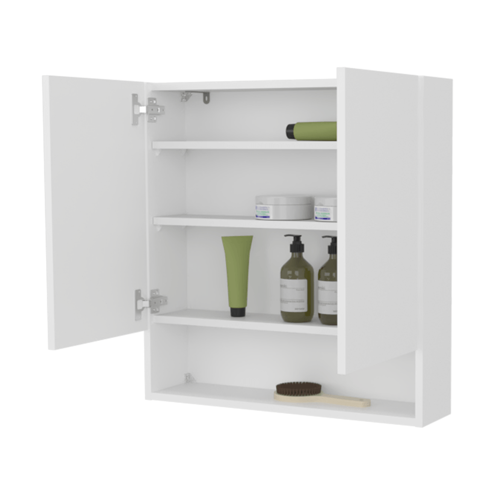 Botiquin Doble Puerta 65X63X14 Rta Blanco Zf