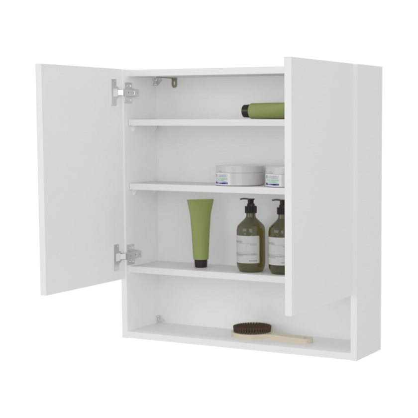 Botiquin Doble Puerta 65X63X14 Rta Blanco Zf