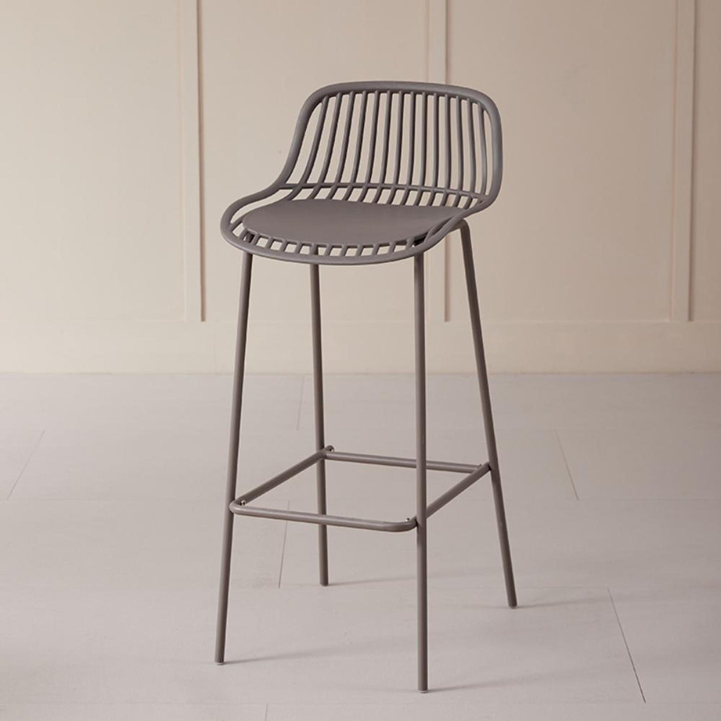 Silla Bar Tulum 97X41X51 Rta Taupe