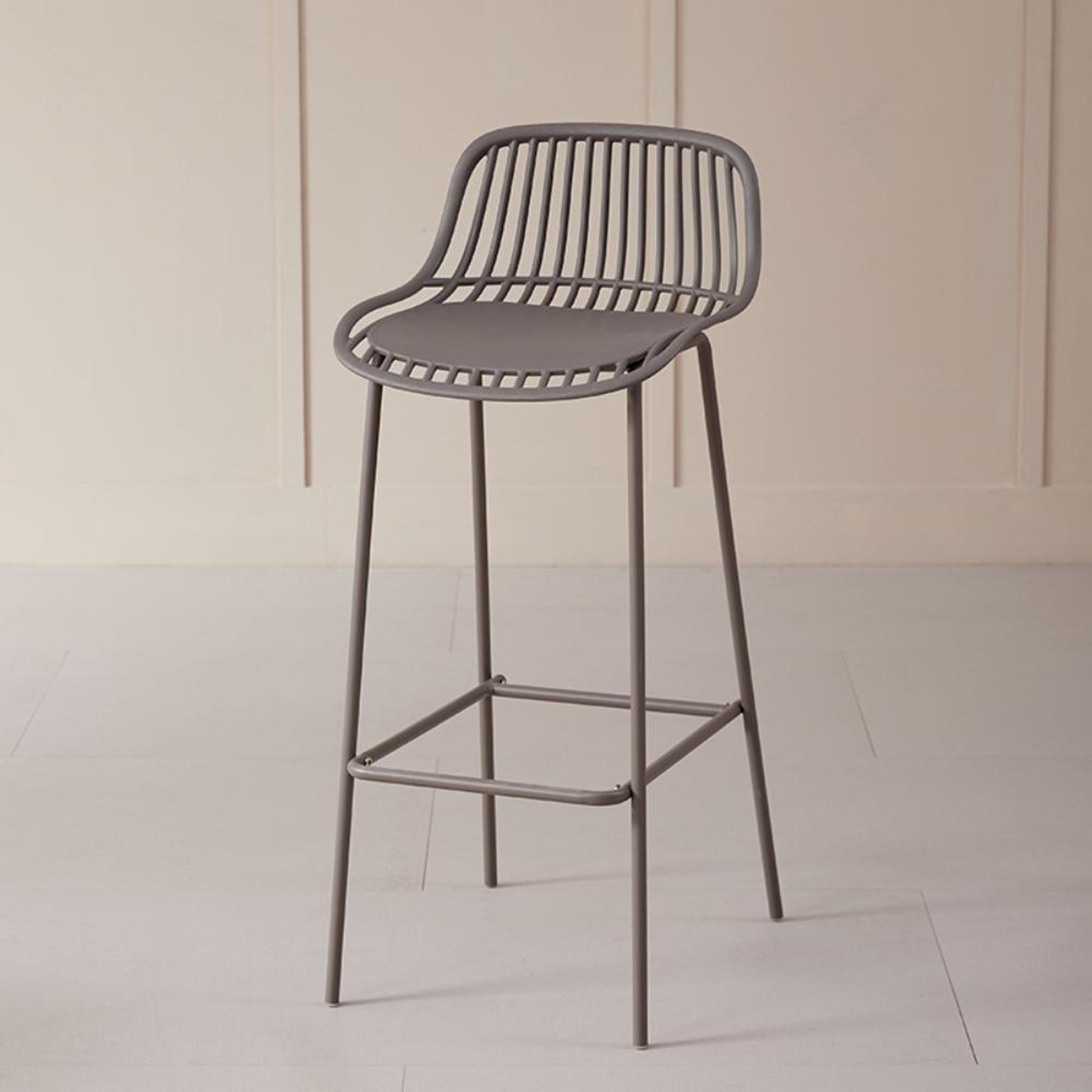 Silla Bar Tulum 97X41X51 Rta Taupe