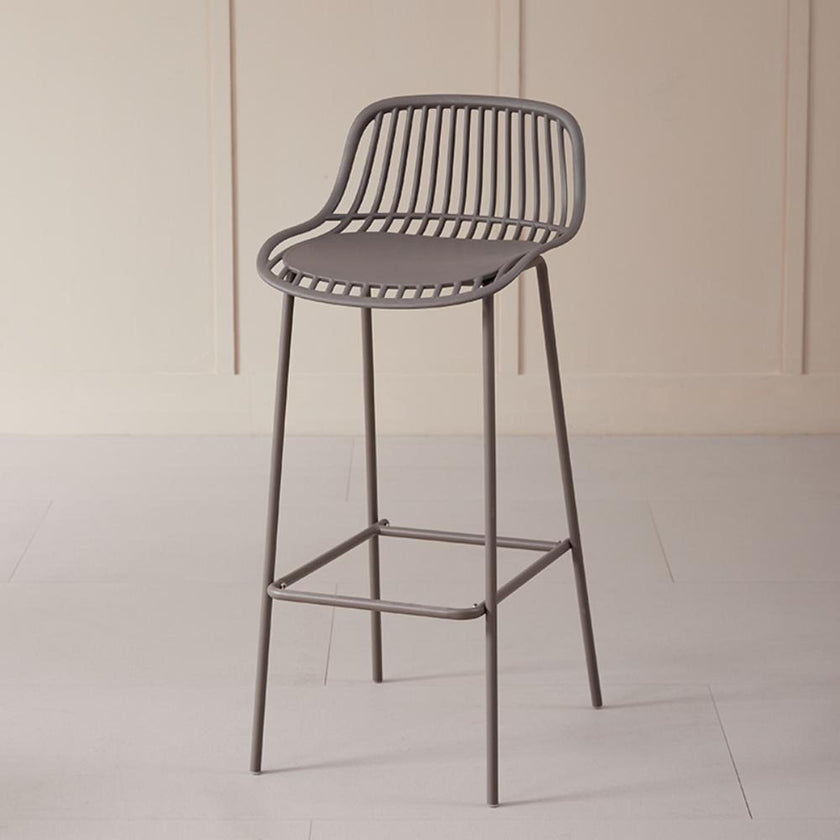 Silla Bar Tulum 97X41X51 Rta Taupe