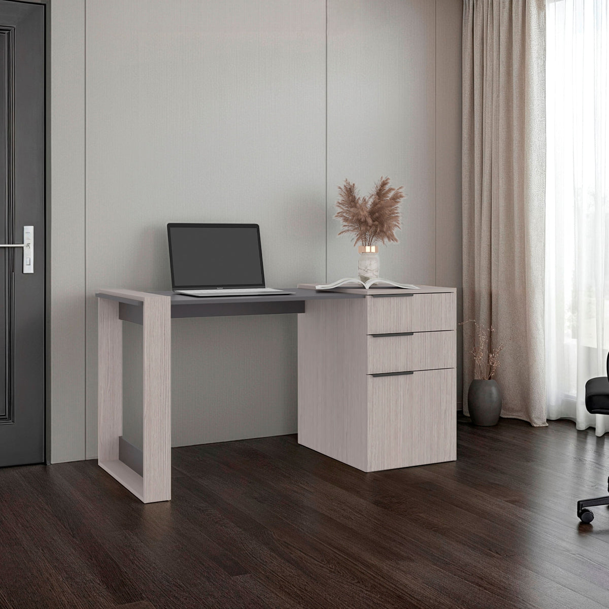 Escritorio Office 13 Bardolino+Plomo N/A