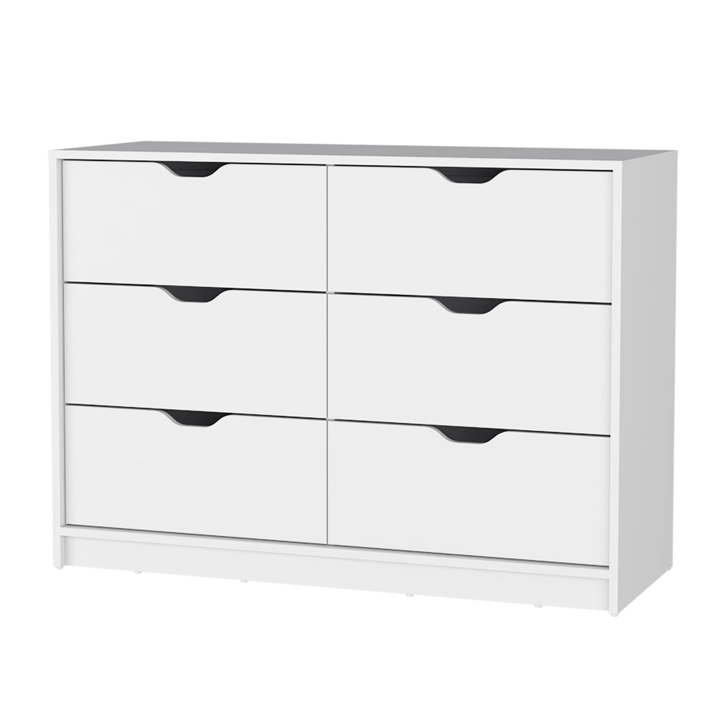 Comoda 4 Cajones Basilea 77X107X41 Rta Blanco Marquez Zf