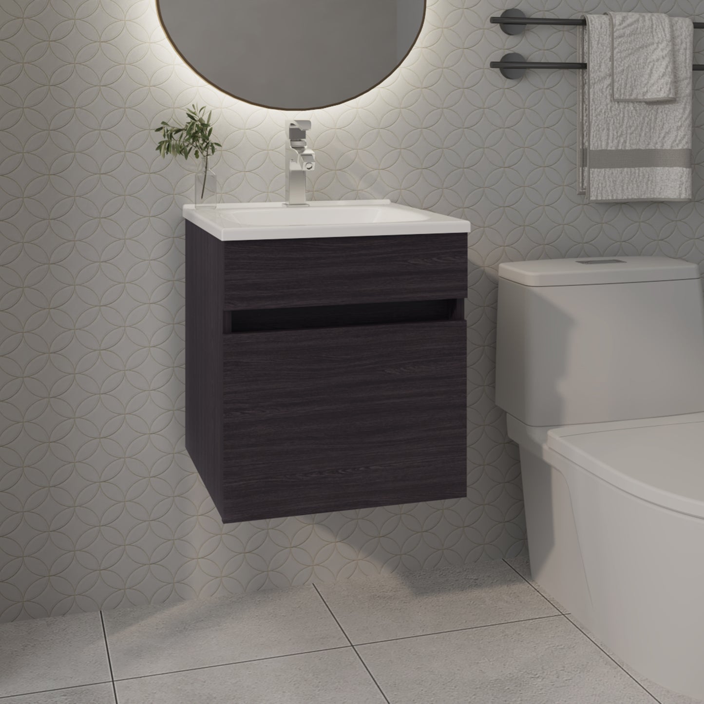 Mueble De Baño Primavera 45 48X44X44 Wengue Zf