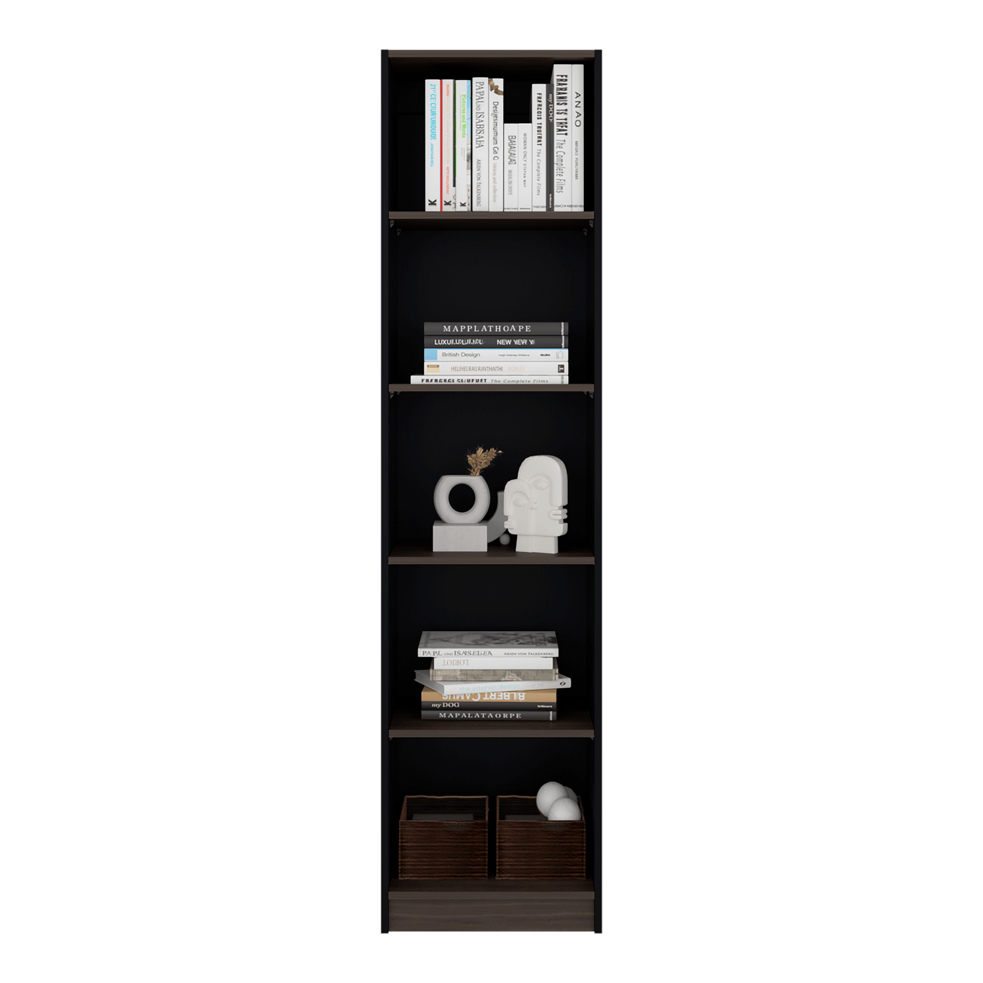 Estante Home E2 180X45X29 Rta Wengue Milan