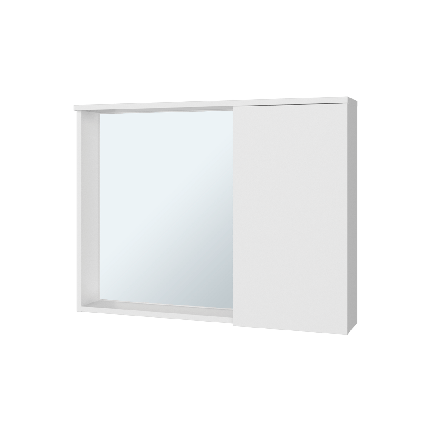 Botiquin Con Espejo Lagoa 60X79X13 Rta Kronos Zf