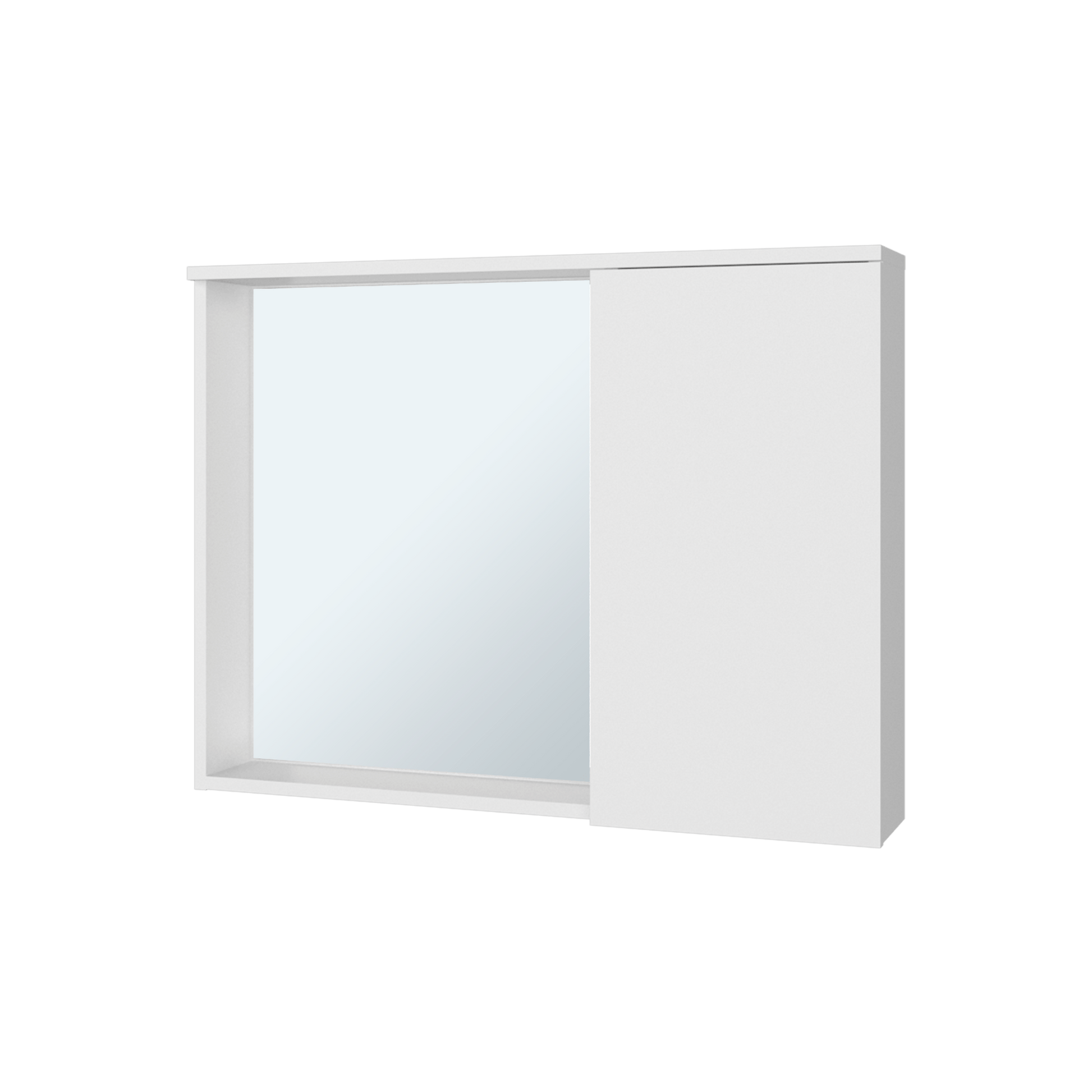 Botiquin Con Espejo Lagoa 60X79X13 Rta Kronos Zf
