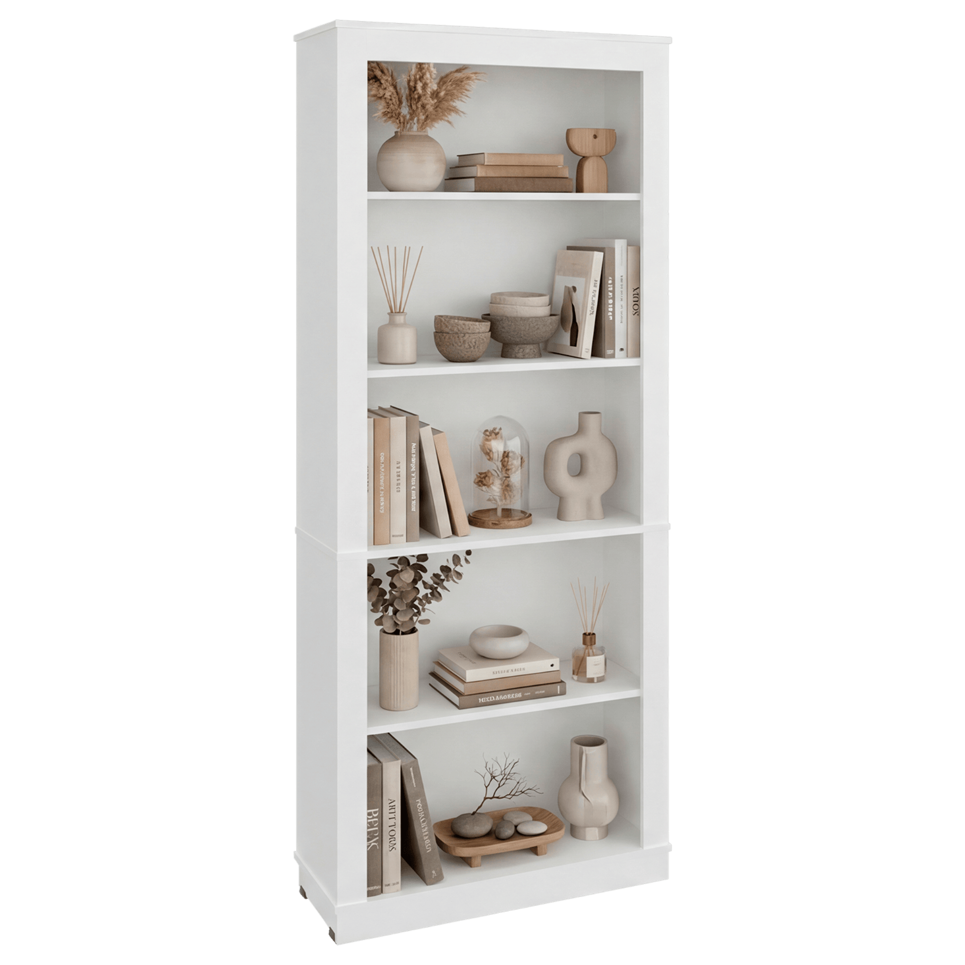 Biblioteca Classic 180X74X29 Rta Blanco Zf