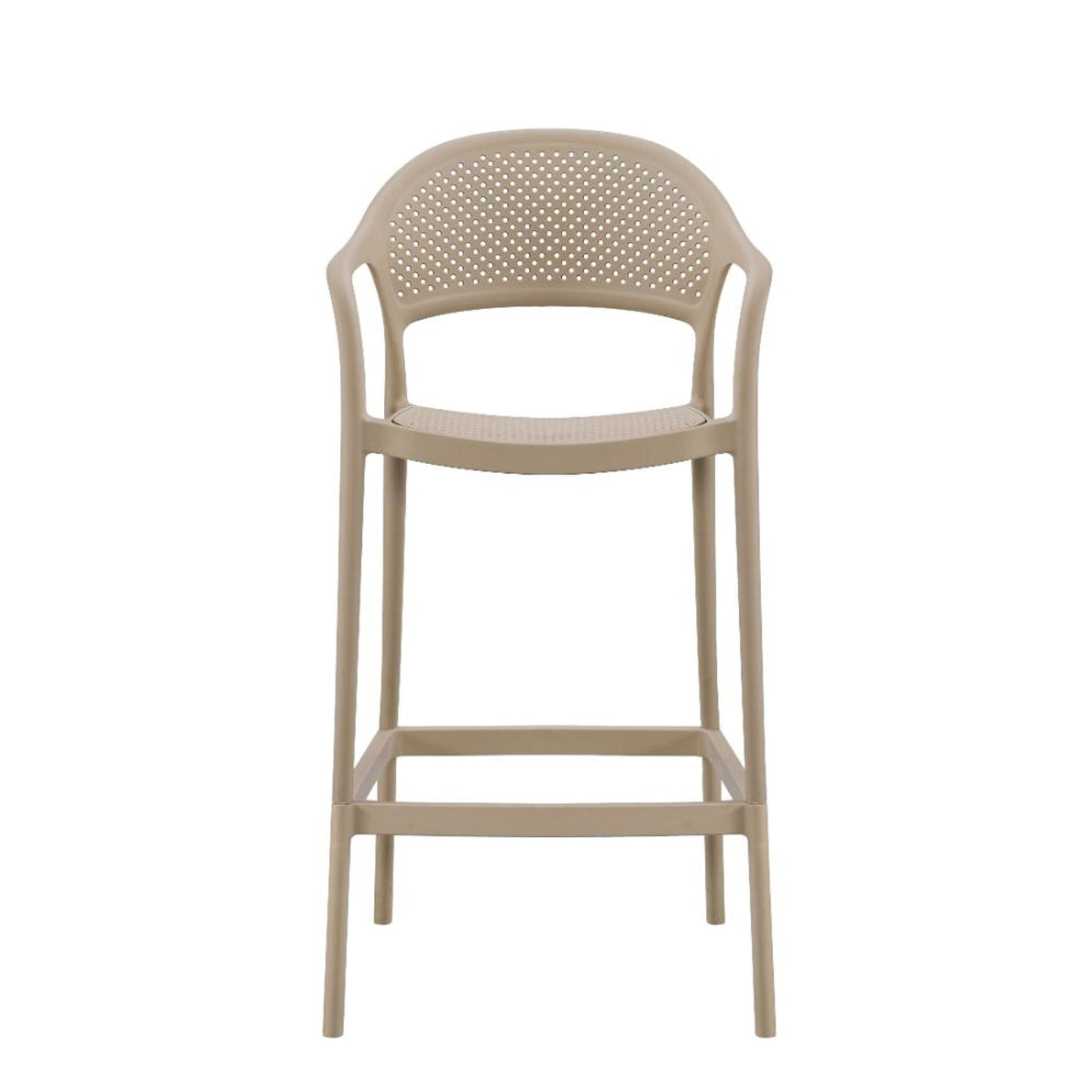 Silla Bar Curitiva 109X56X56 Rta Taupe