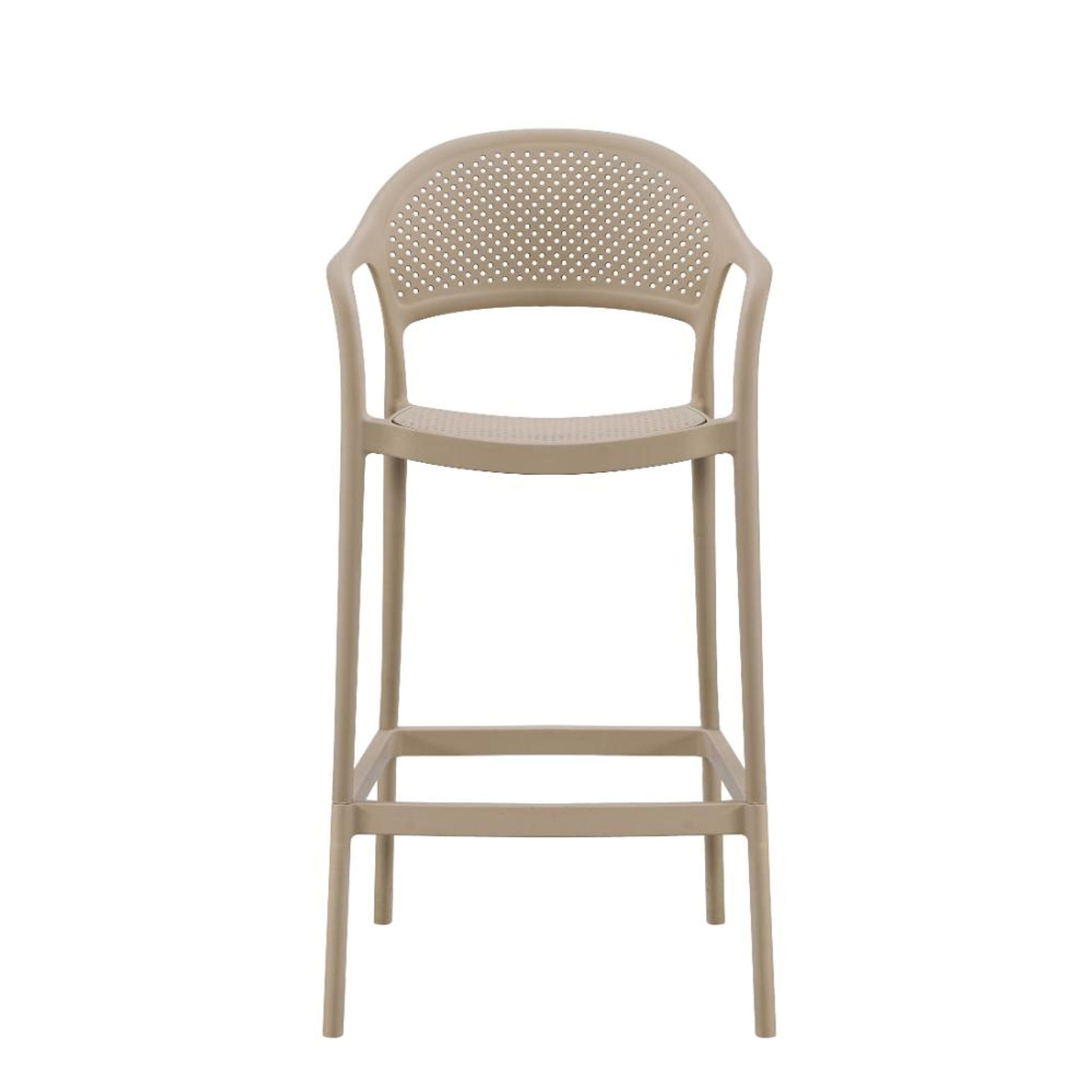 Silla Bar Curitiva 109X56X56 Rta Taupe