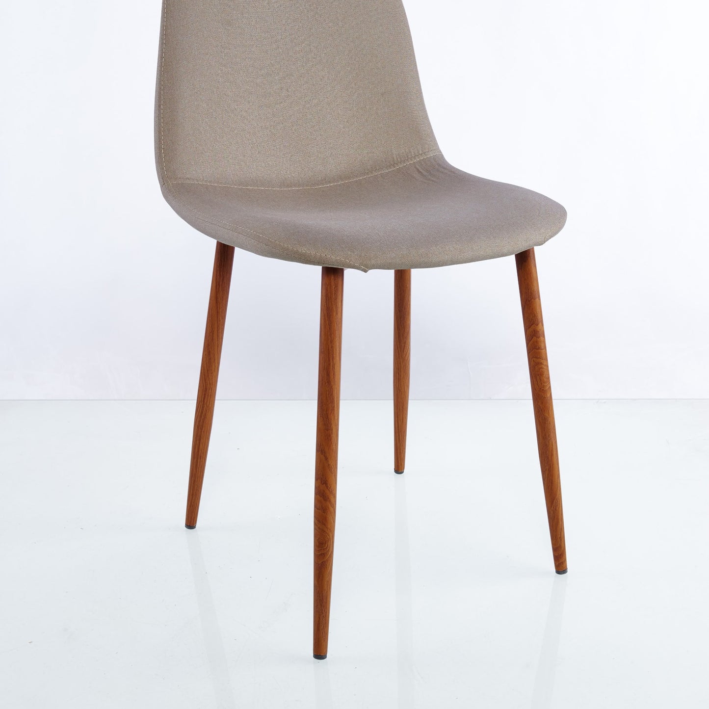 Set X2 Silla Concept - Bm-Dc001 85X44X50 Café Claro/Oscuro