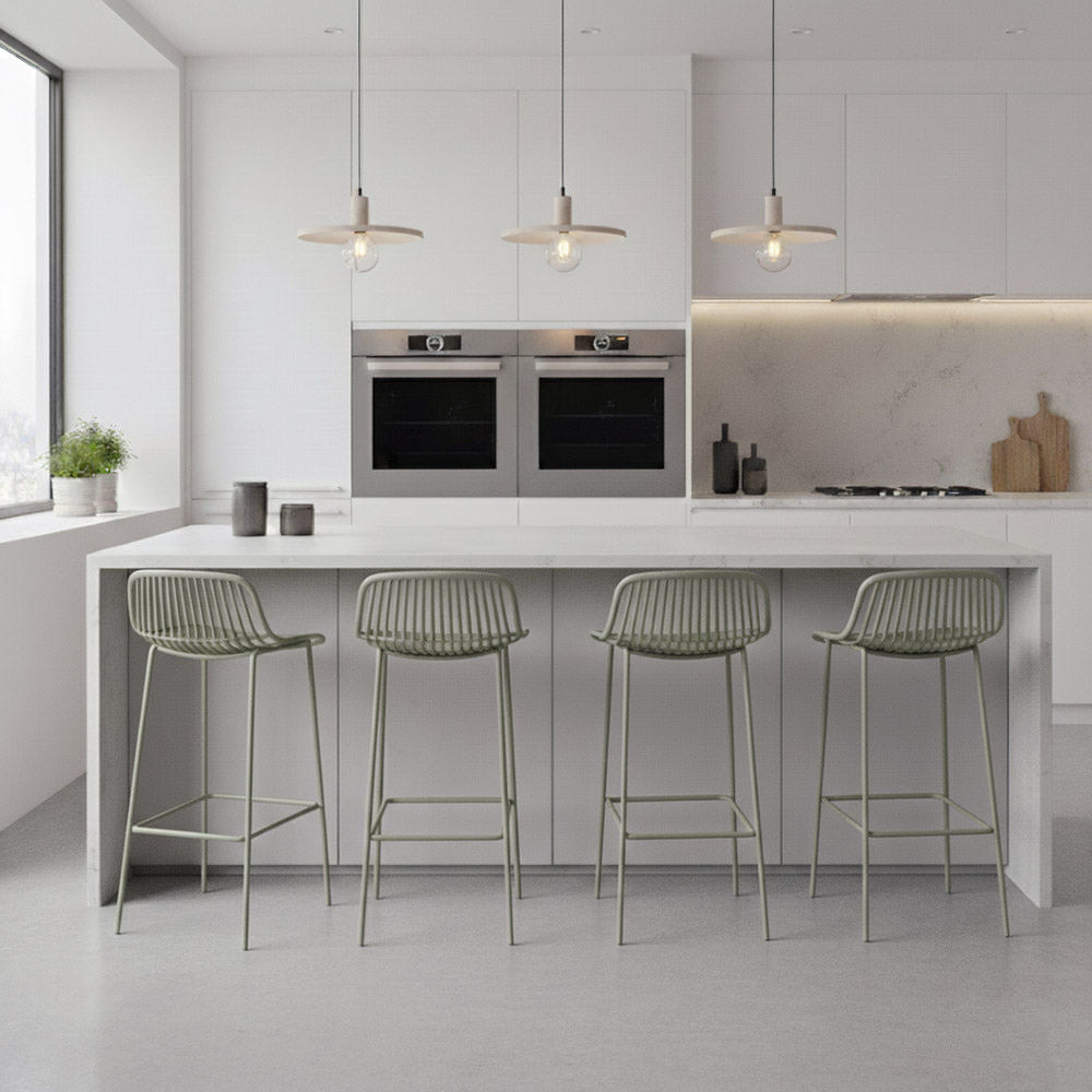 Silla Bar Tulum 97X41X51 Rta Verde Olivo