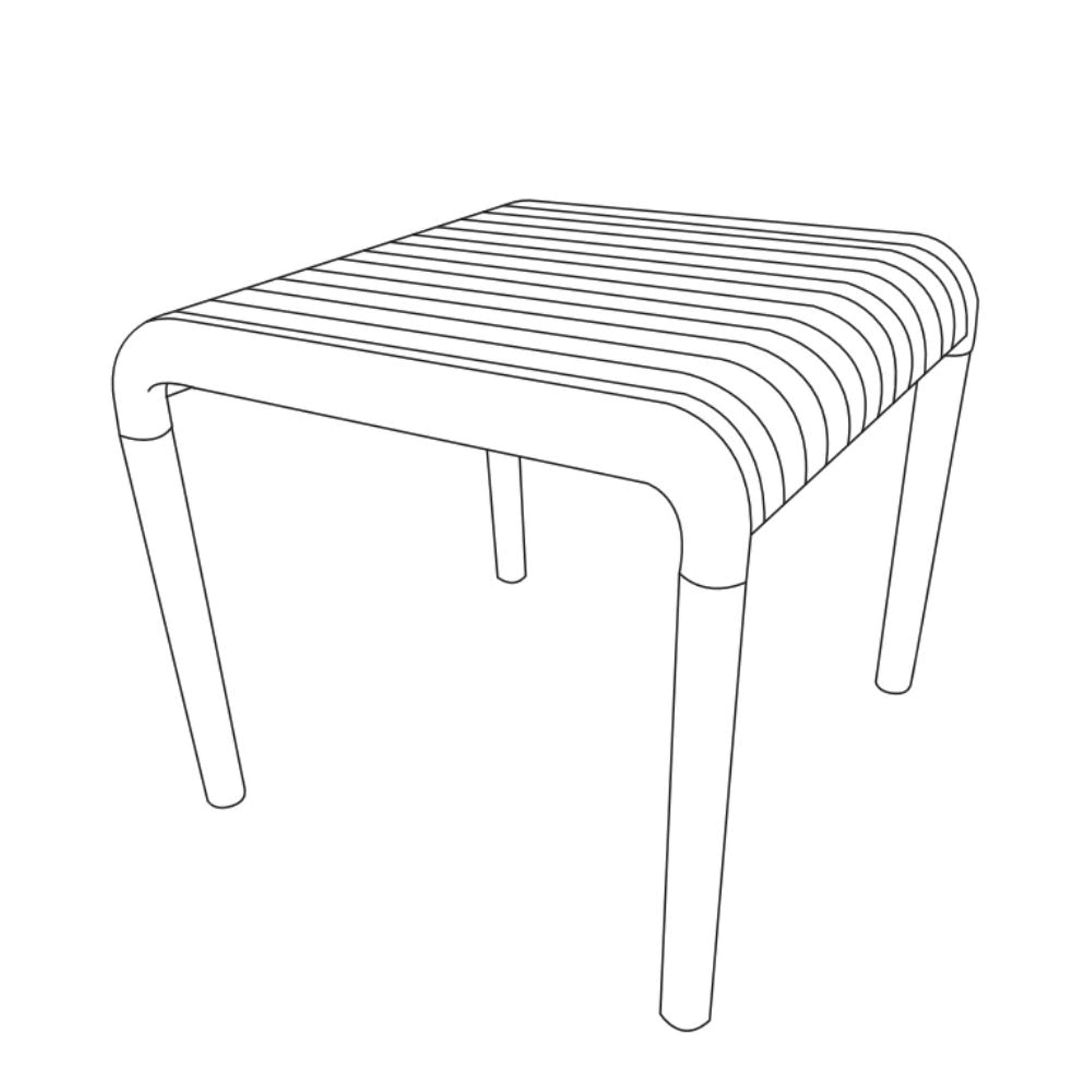 Mesa De Centro Parma 48X45X45 Rta Verde