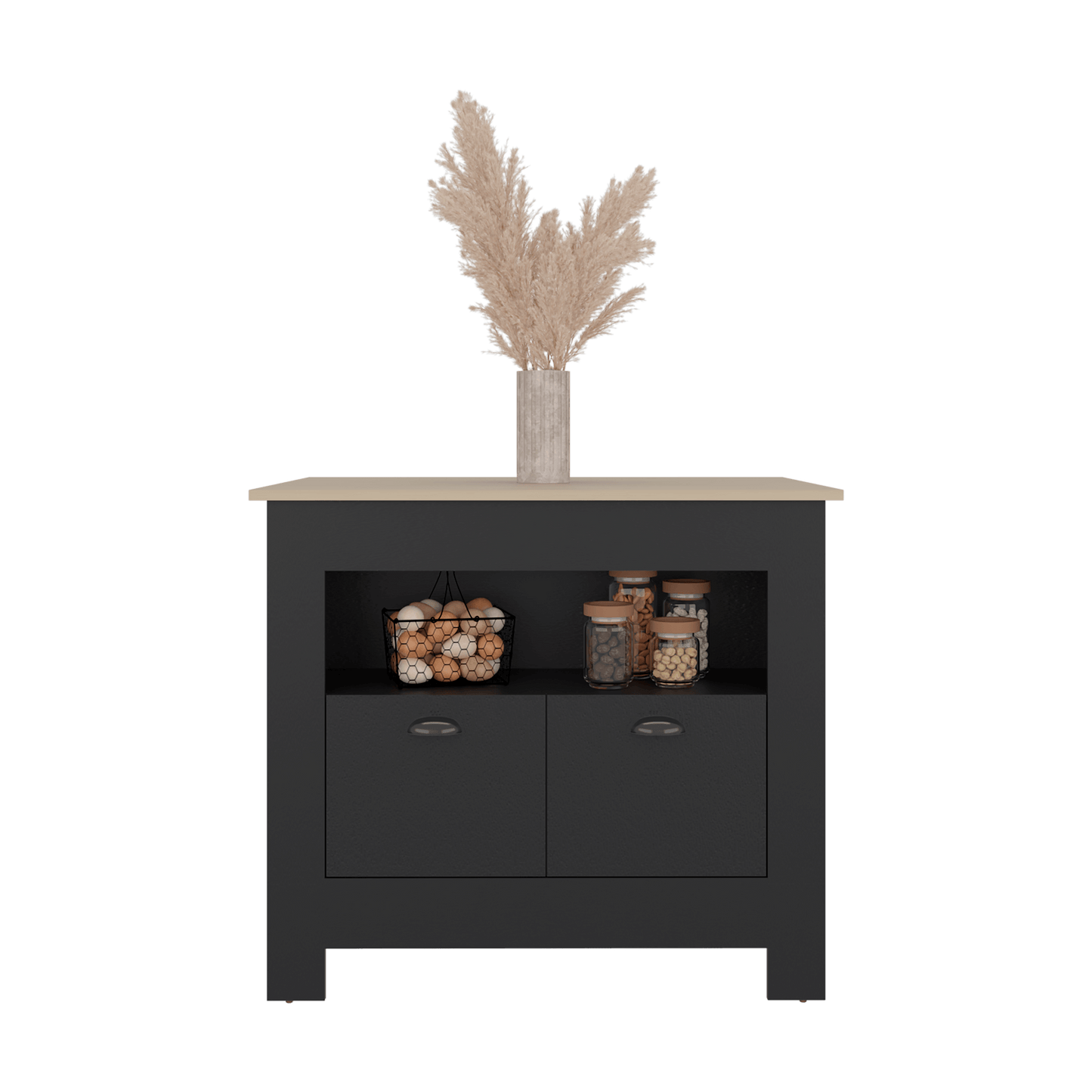 Isla De Cocina Arlet 89X103X70 Rta Wengue Cartagena Zf