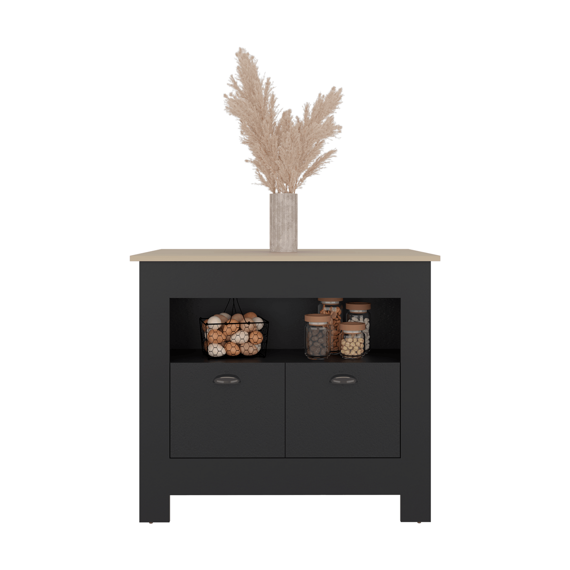 Isla De Cocina Arlet 89X103X70 Rta Wengue Cartagena Zf
