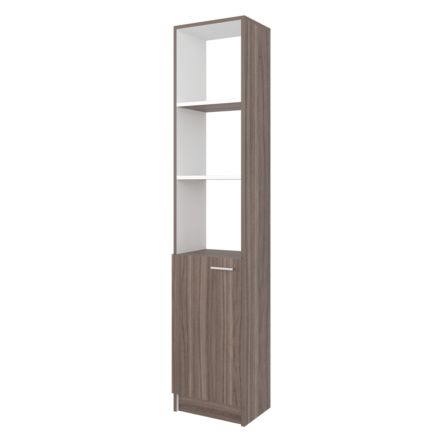 Mueble Auxiliar De Baño Bath 162X33X26 Rta Avellana Blanco Zf