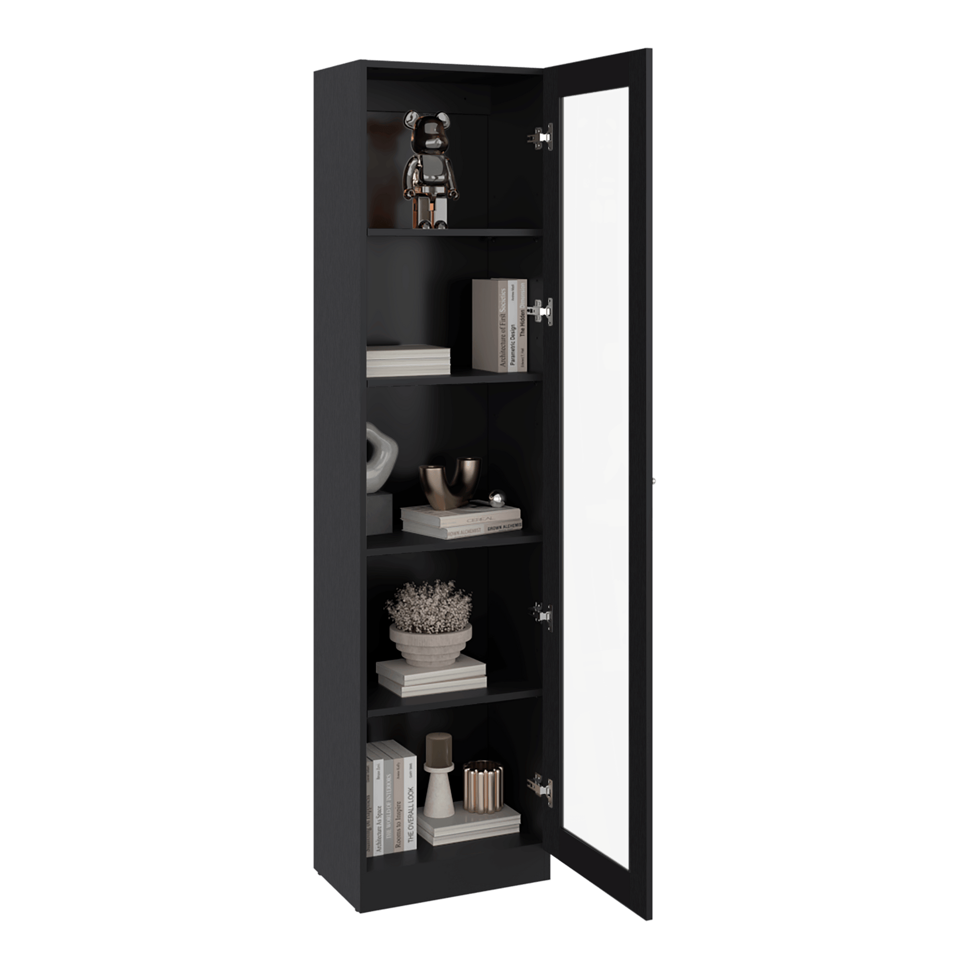 Vitrina Home E6 180X45X31 Rta Wengue Zf