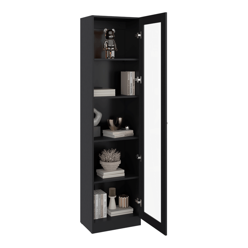 Vitrina Home E6 180X45X31 Rta Wengue Zf