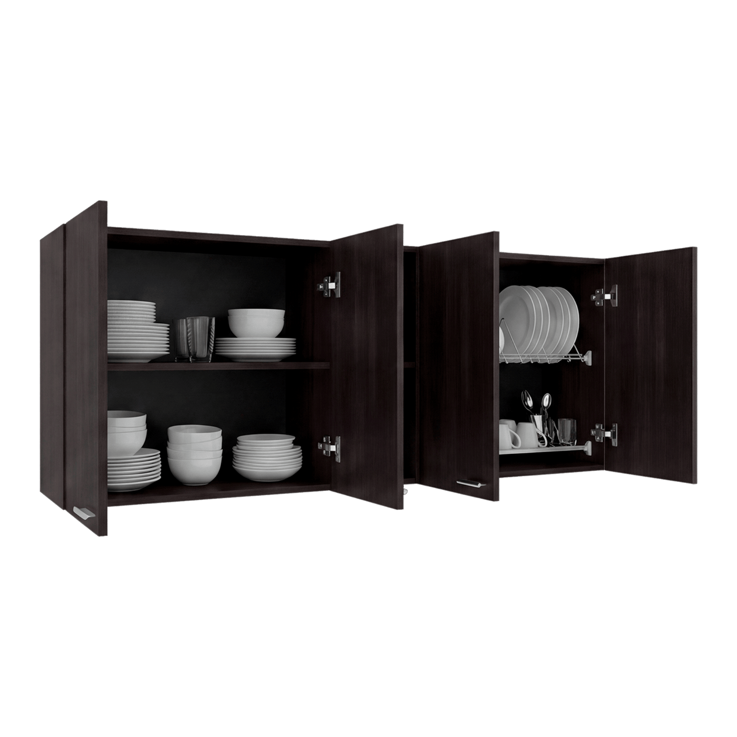 Gabinete Superior Portofino 60X150X31 Rta Nogal Zf