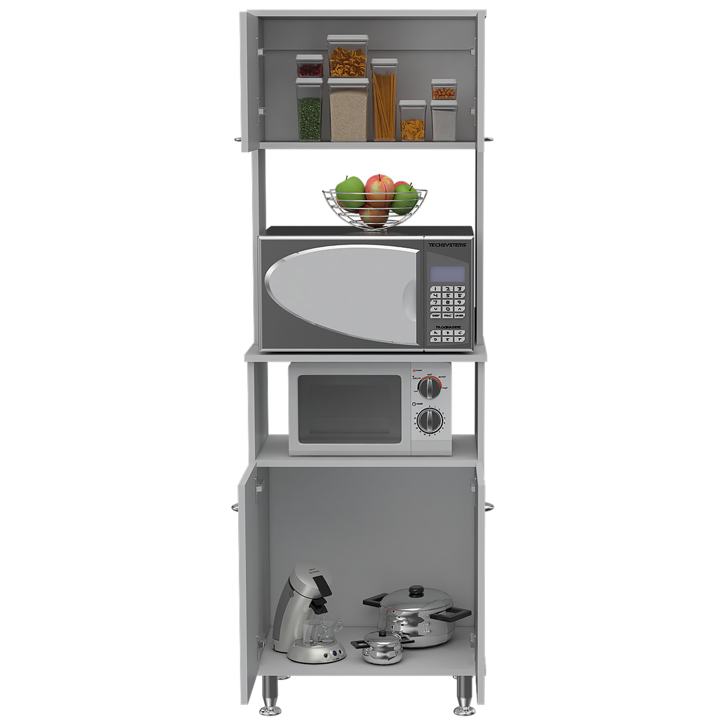 Mueble Alacena Fenix Rta Blanco