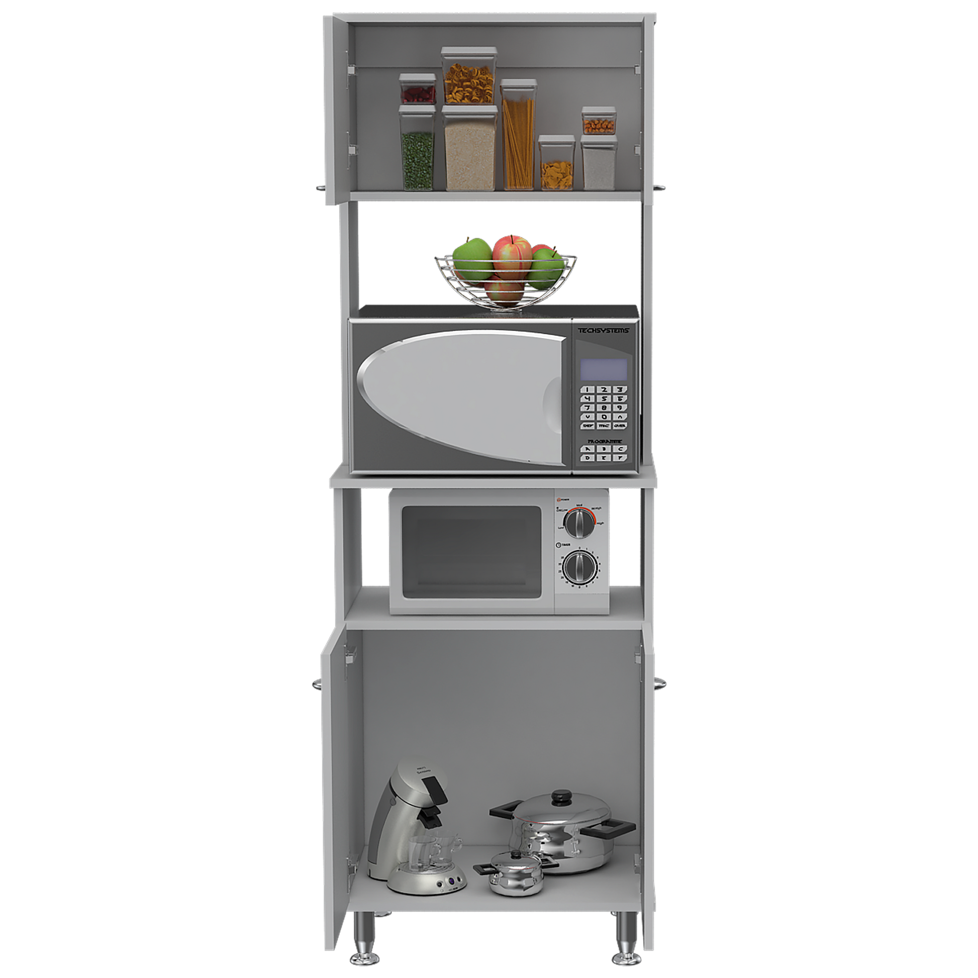 Mueble Alacena Fenix Rta Blanco