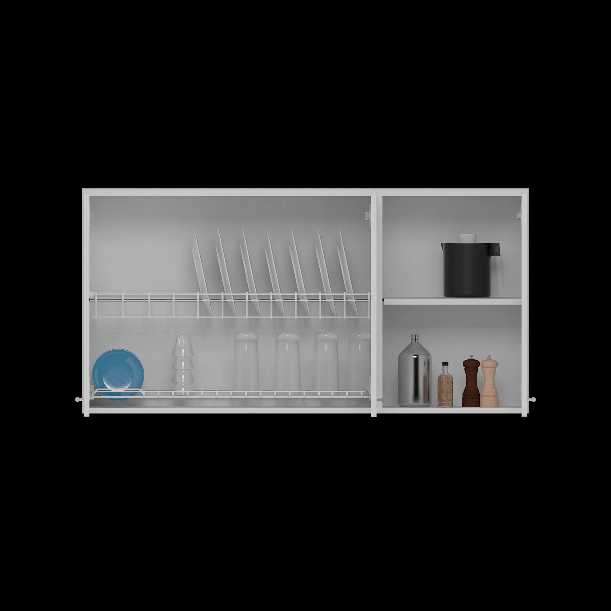 Gabinete Superior 120 Rta Blanco