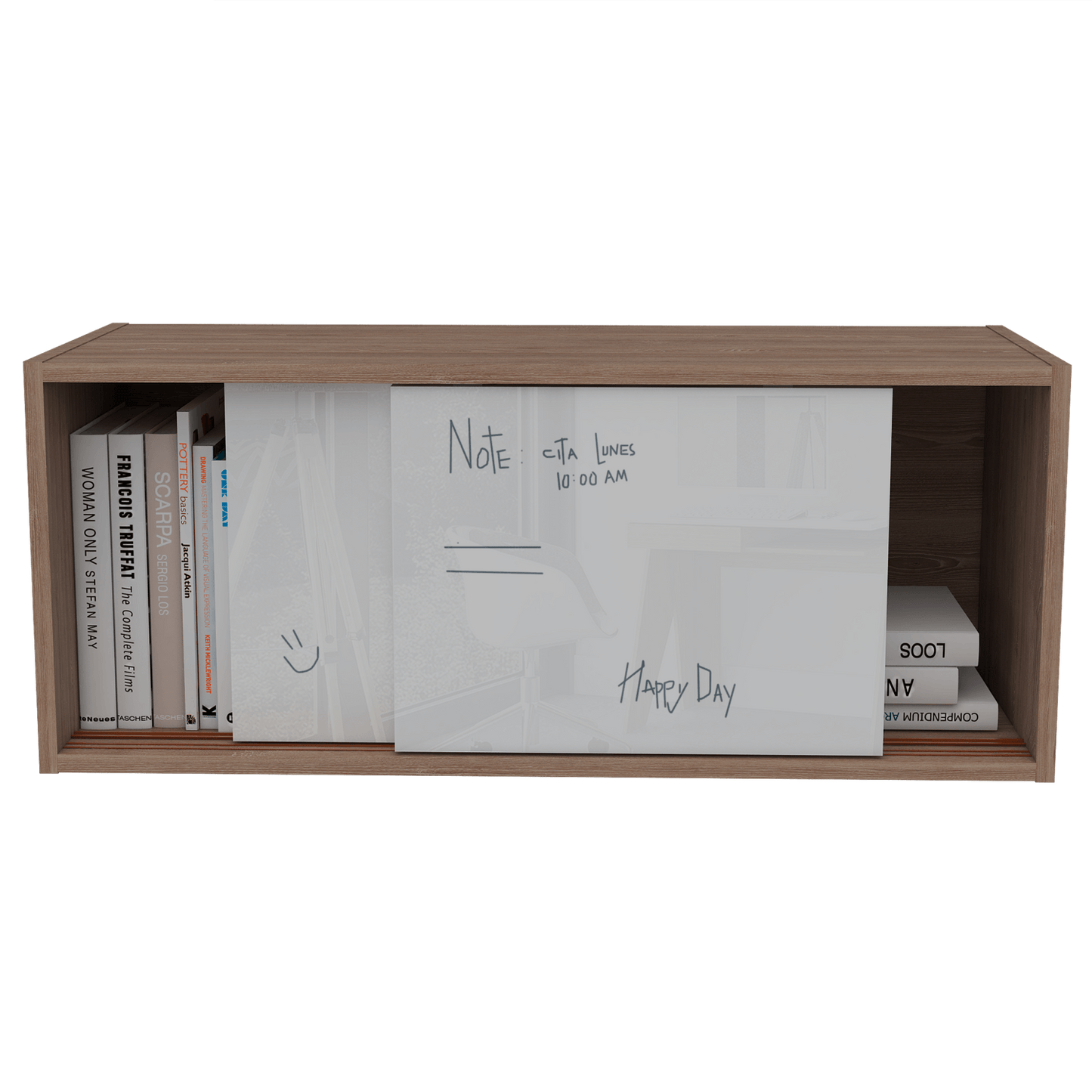 Gabinete Note Rta Miel + Blanco Hg