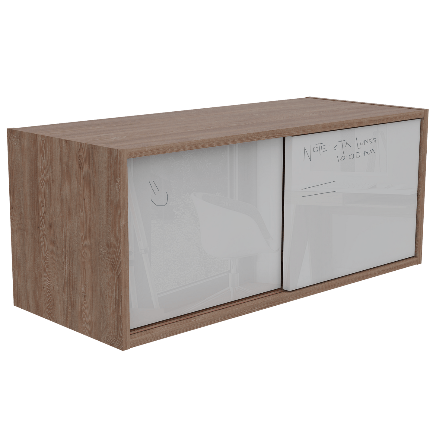 Gabinete Note Rta Miel + Blanco Hg