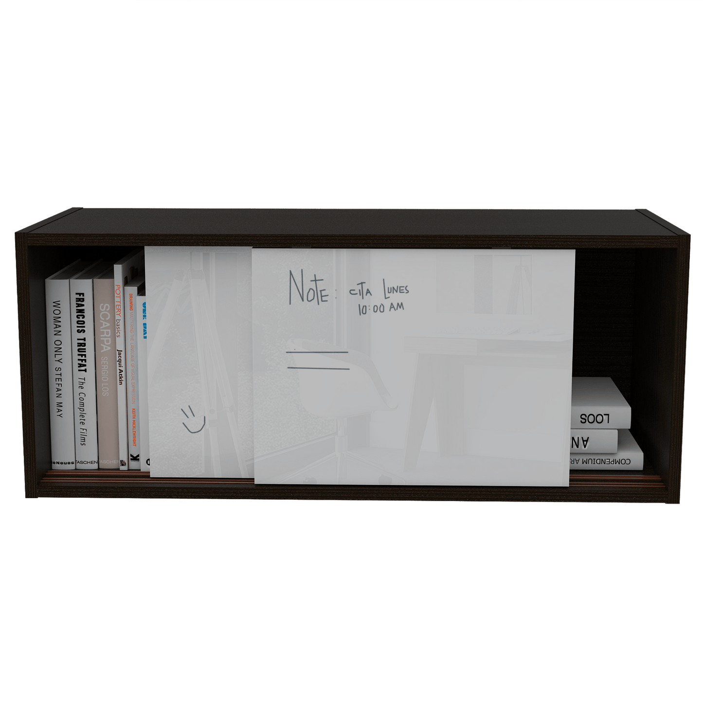 Gabinete Note Rta Wengue + Blanco Hg