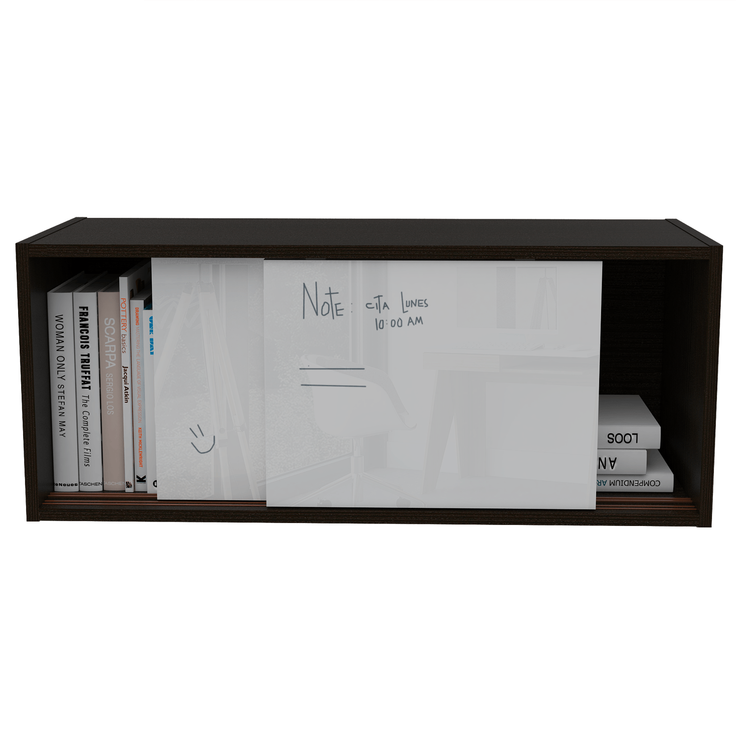 Gabinete Note Rta Wengue + Blanco Hg