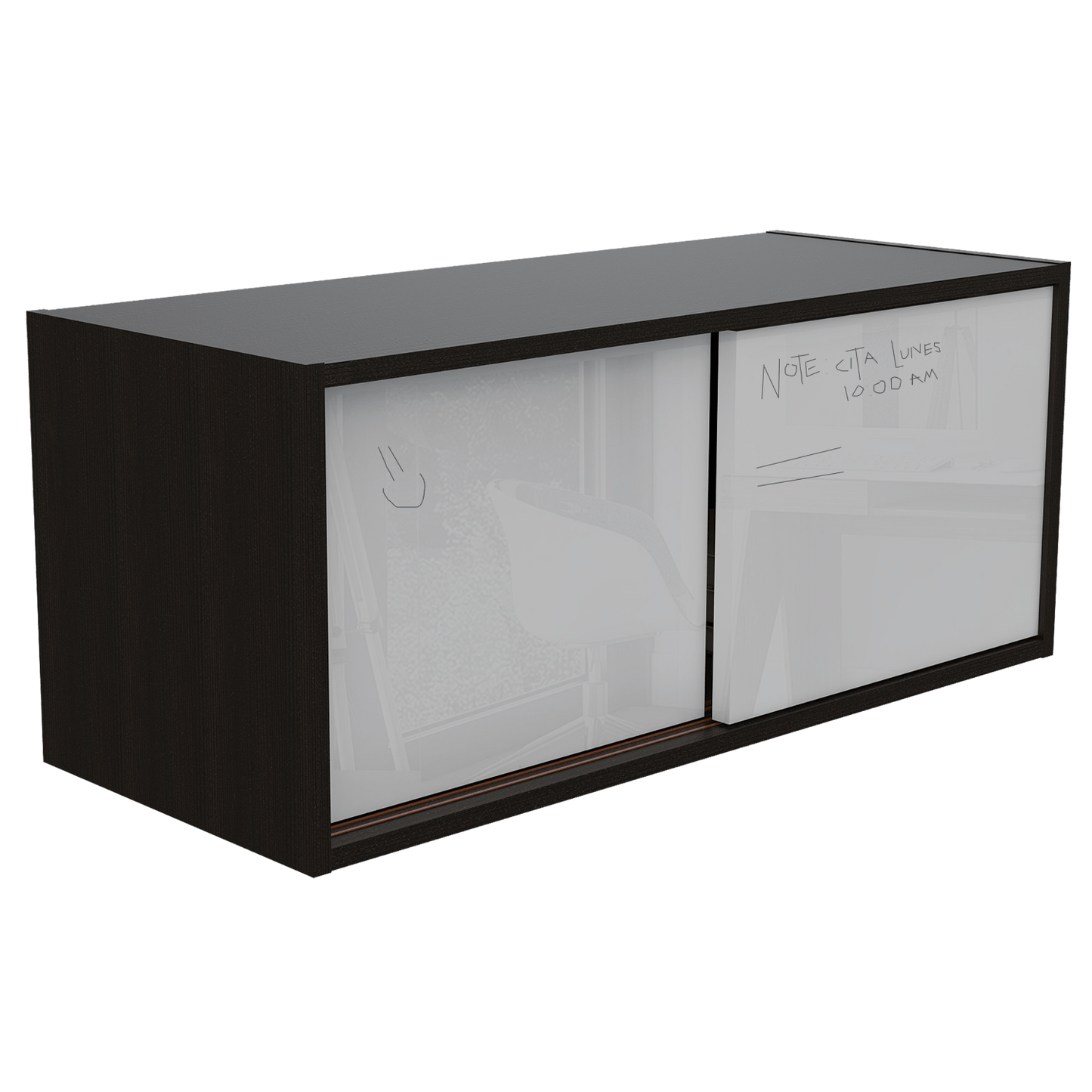 Gabinete Note Rta Wengue + Blanco Hg