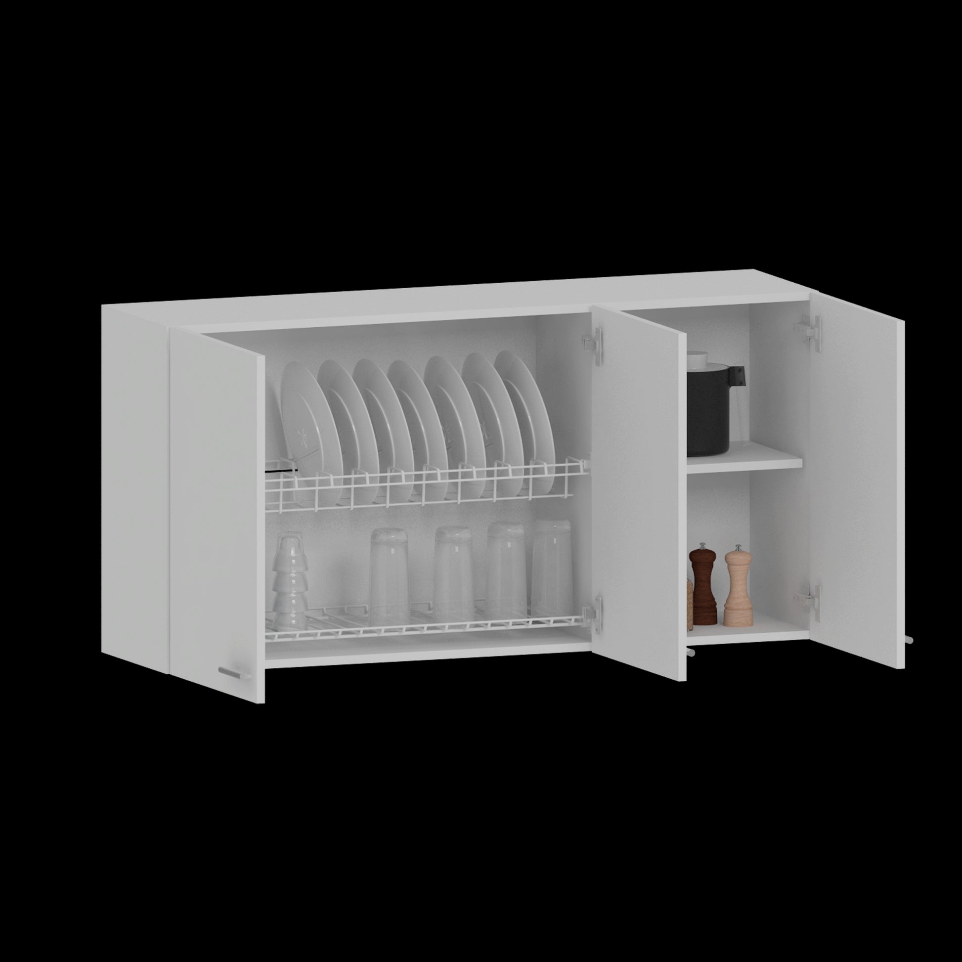 Gabinete Superior 120 Rta Blanco