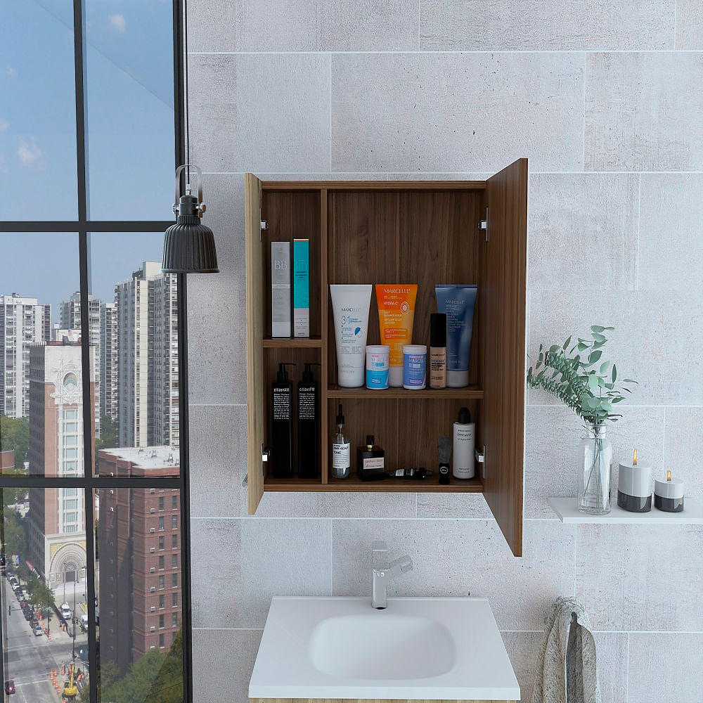 Gabin De Baño Con Espejo Col