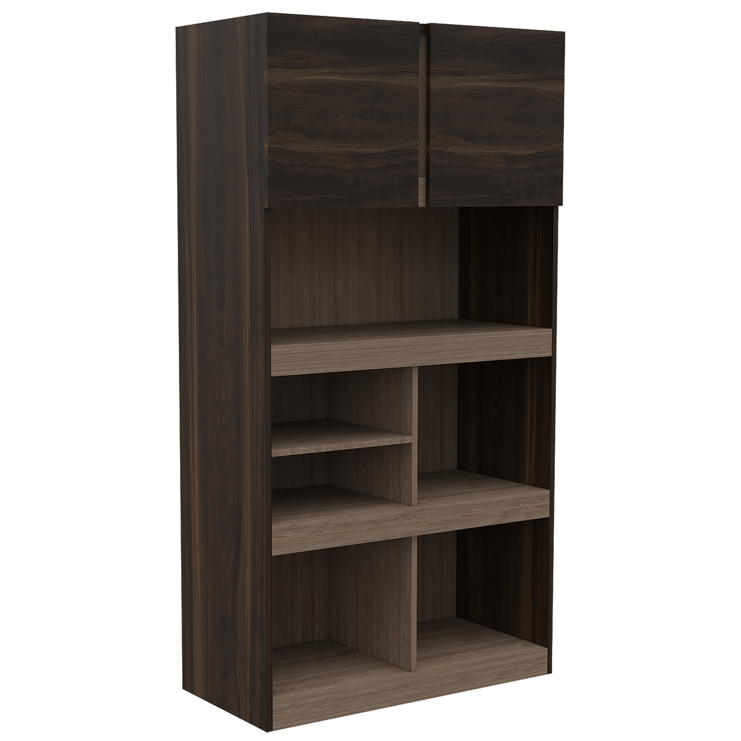 Biblioteca Office 9 Rta Nogal + Miel N/A