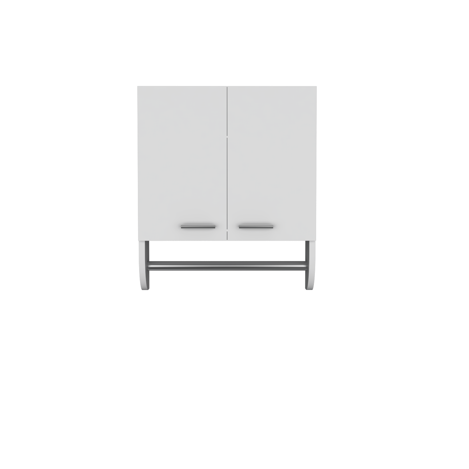 Gabinete Organizador Baño Colgador 50X45X14 Rta Blanco Zf
