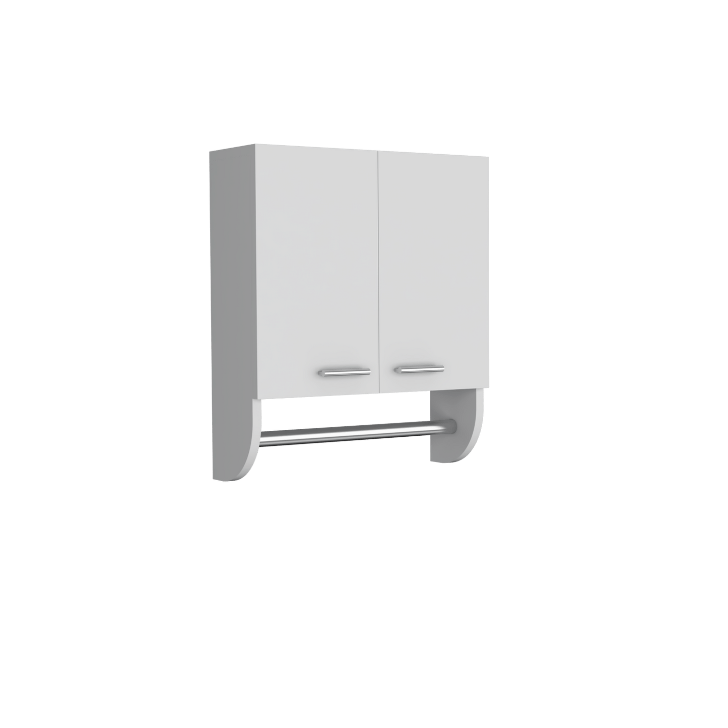 Gabinete Organizador Baño Colgador 50X45X14 Rta Blanco Zf