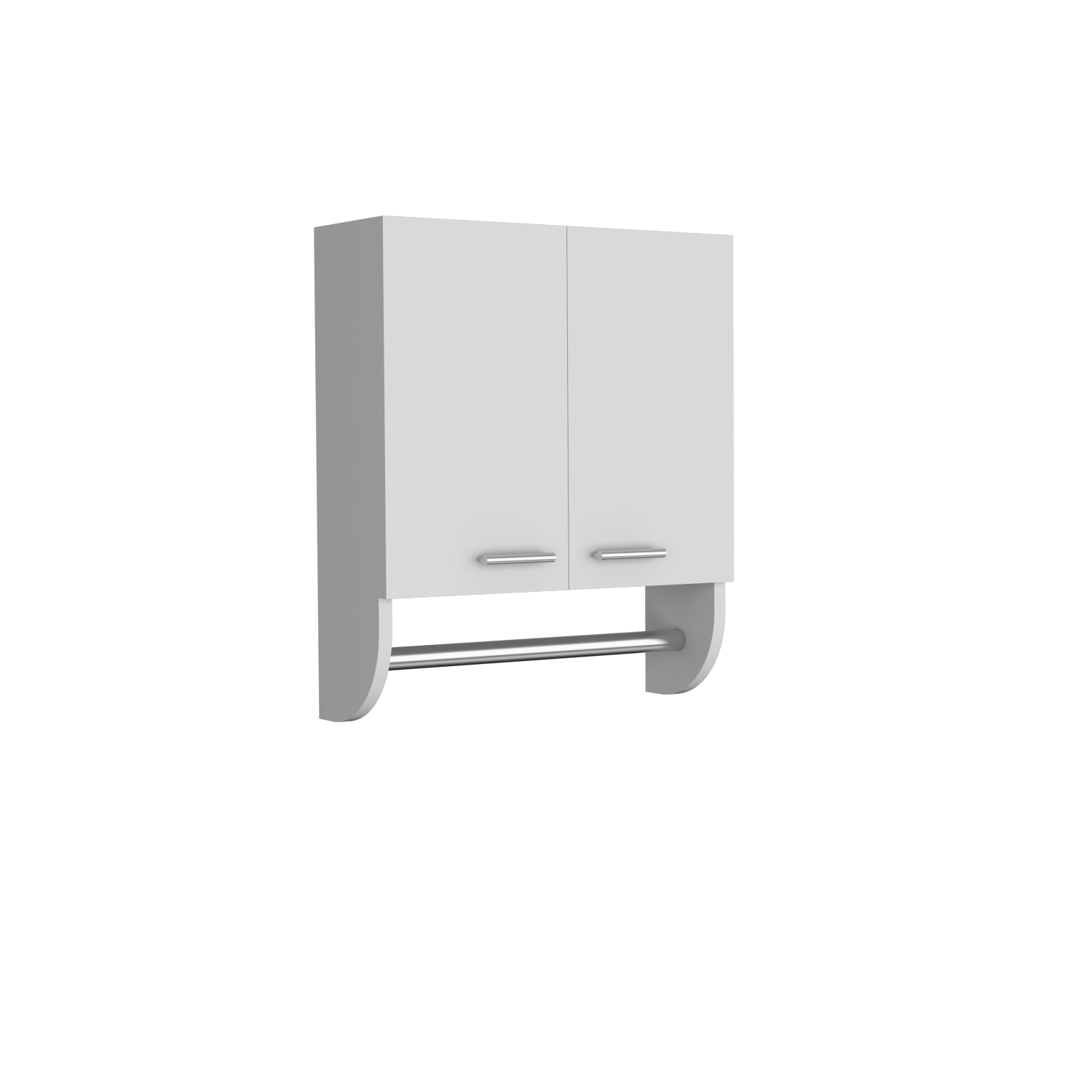 Gabinete Organizador Baño Colgador 50X45X14 Rta Blanco Zf