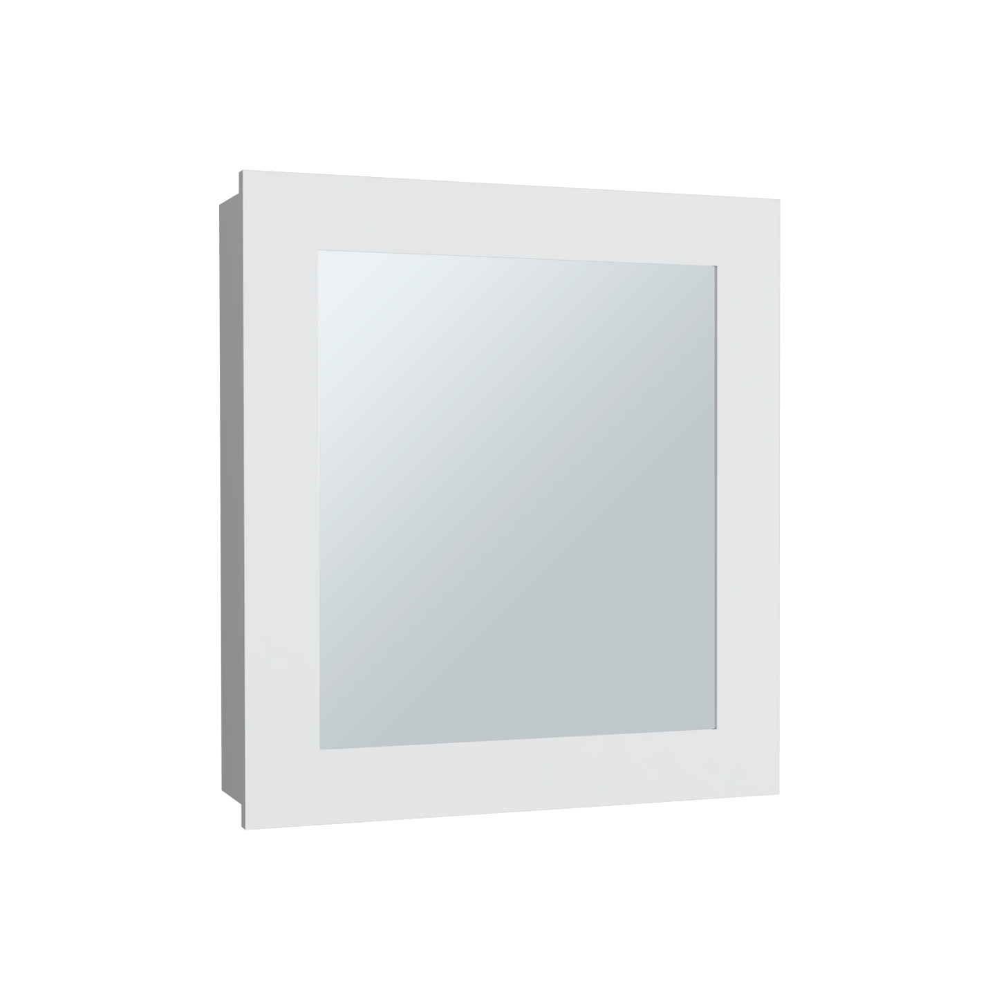 Gabinete Baño Luma 52X47X14 Rta Blanco Zf