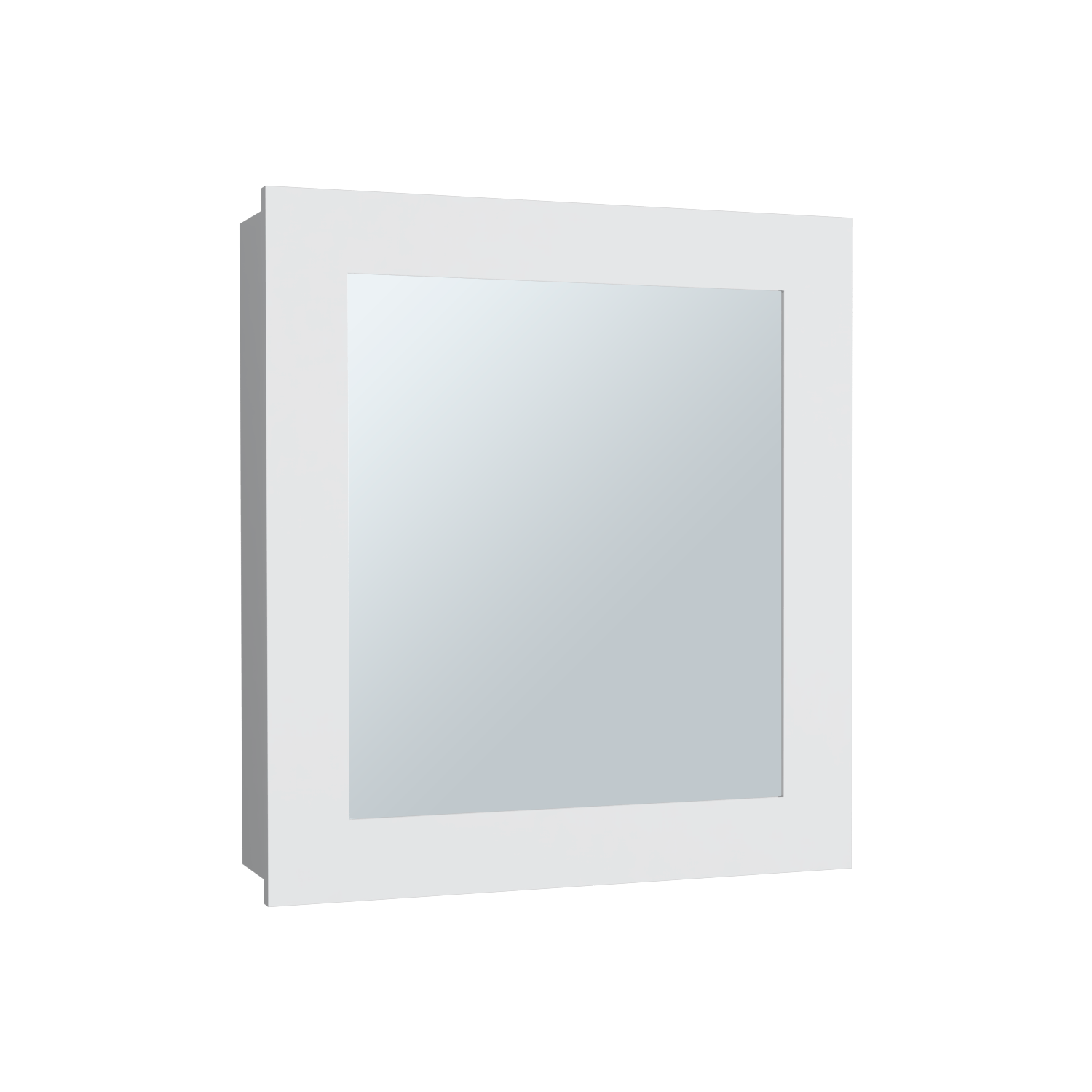 Gabinete Baño Luma 52X47X14 Rta Blanco Zf