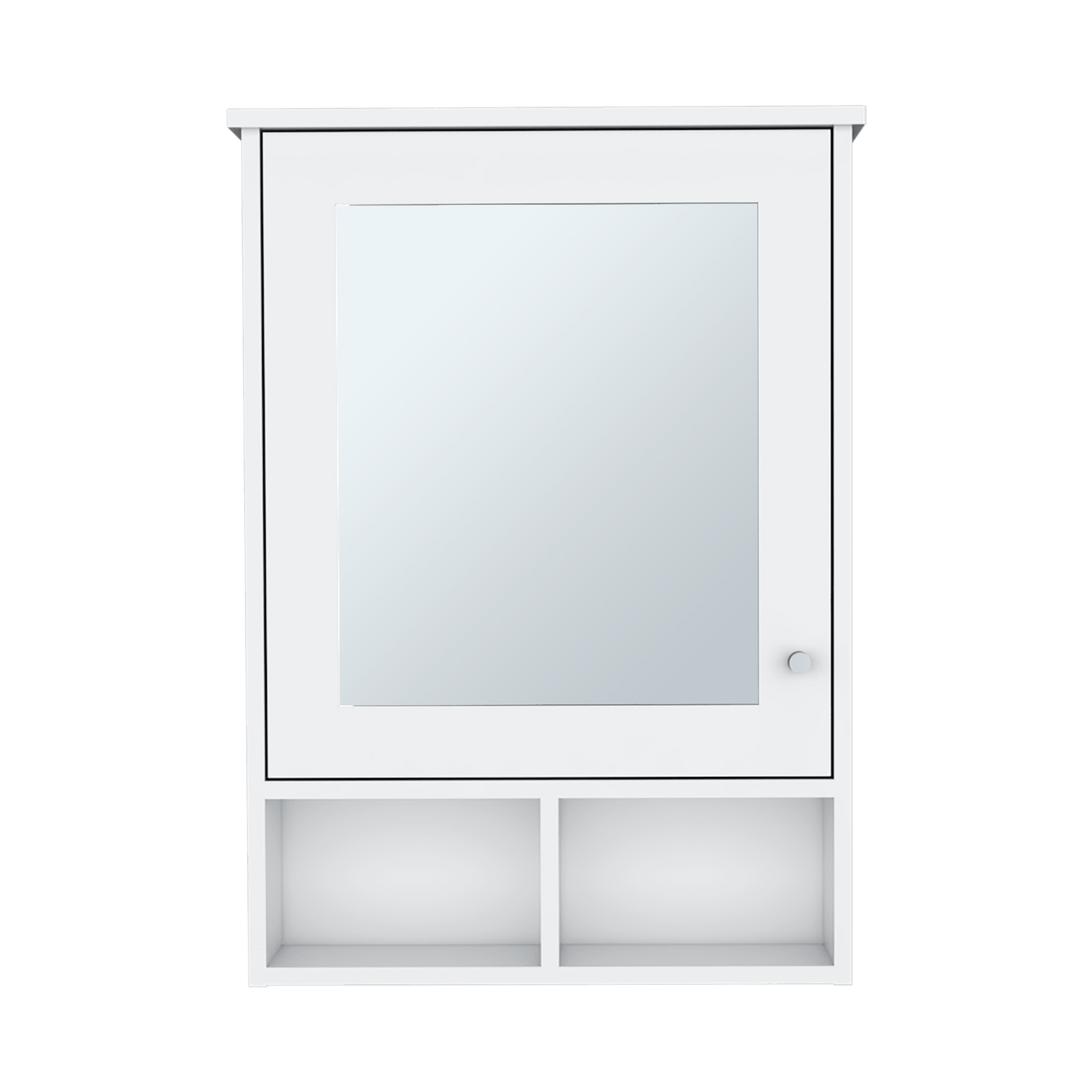 Gabinete Baño Viña 73X53X16 Rta Blanco Zf