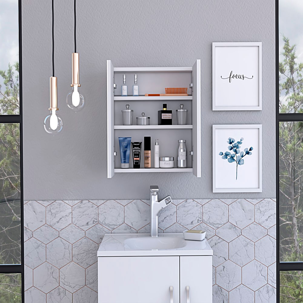 Gabinete De Baño Vanta Blanco