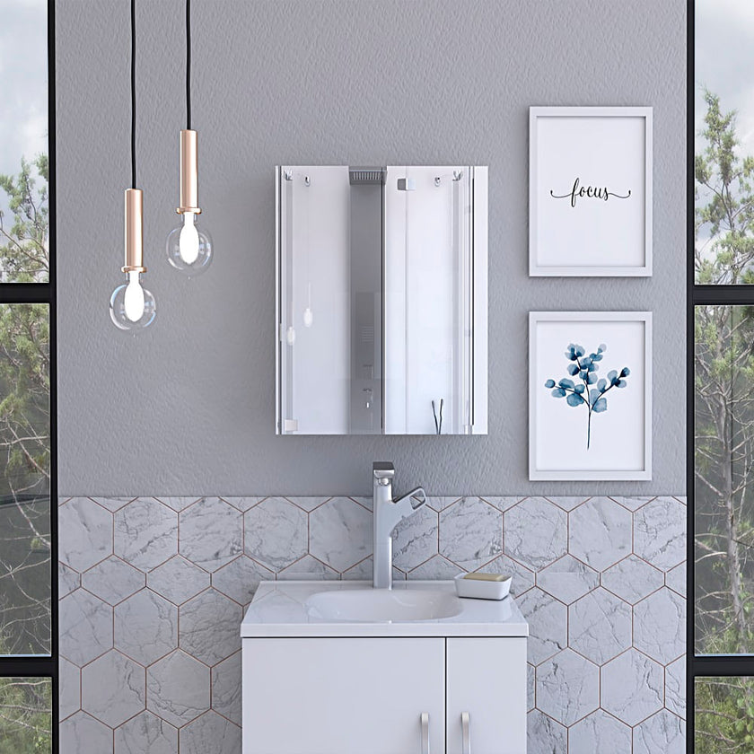 Gabinete De Baño Vanta Blanco